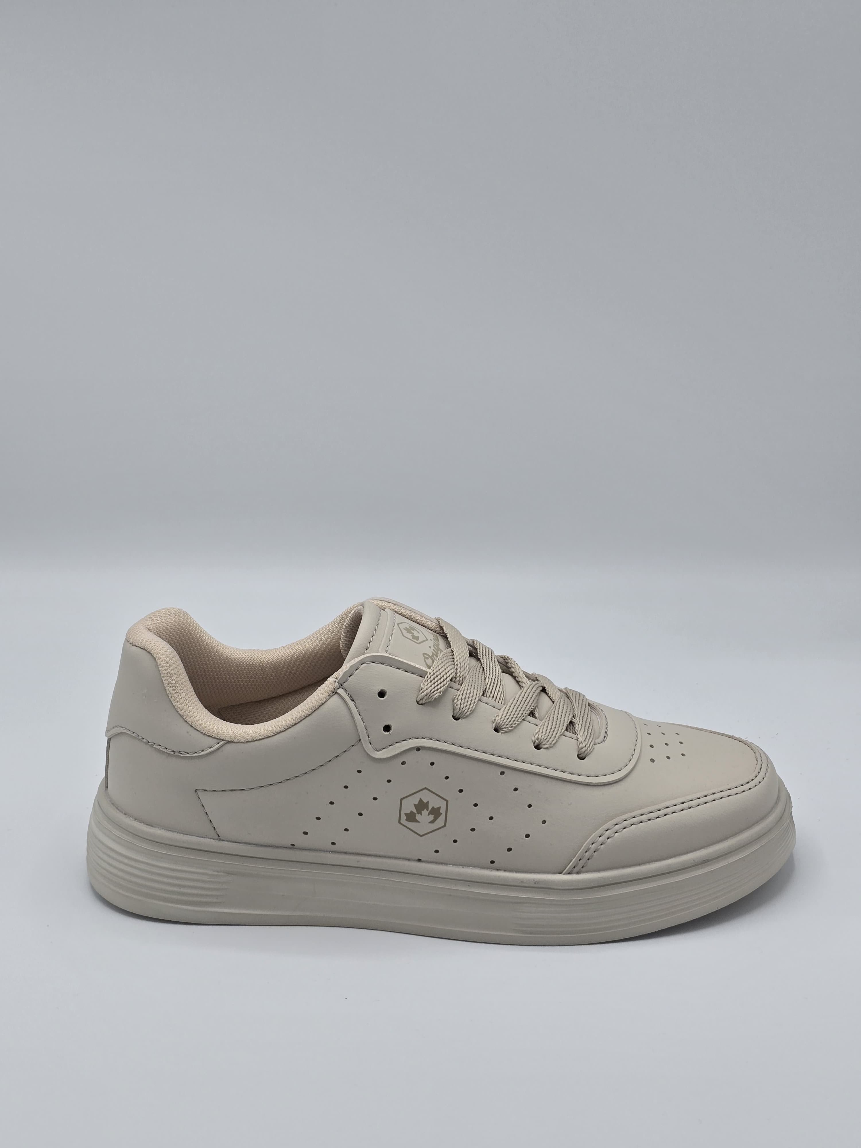 Luvesta Düz Desenli Sneaker Bej