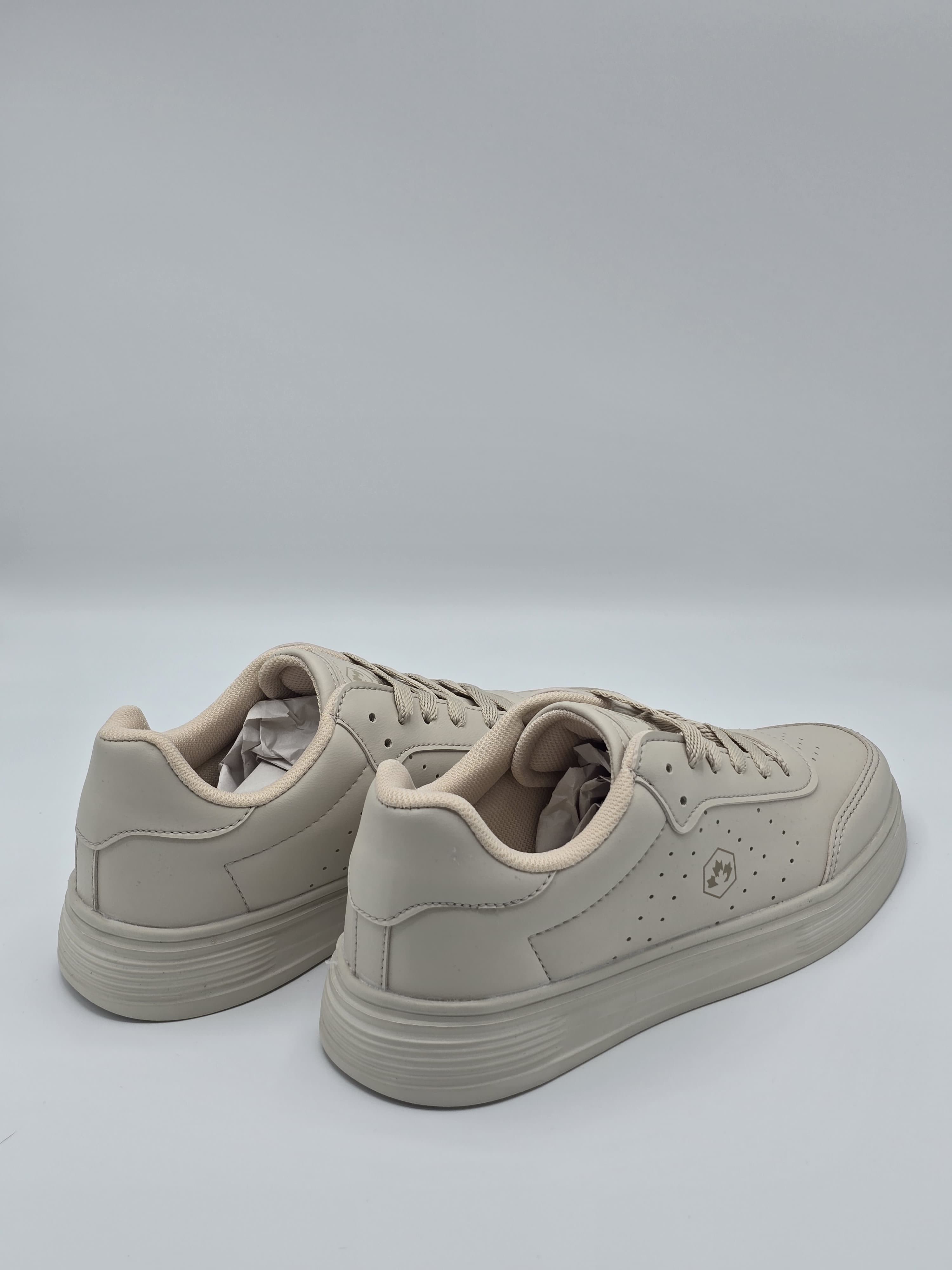 Luvesta Düz Desenli Sneaker Bej