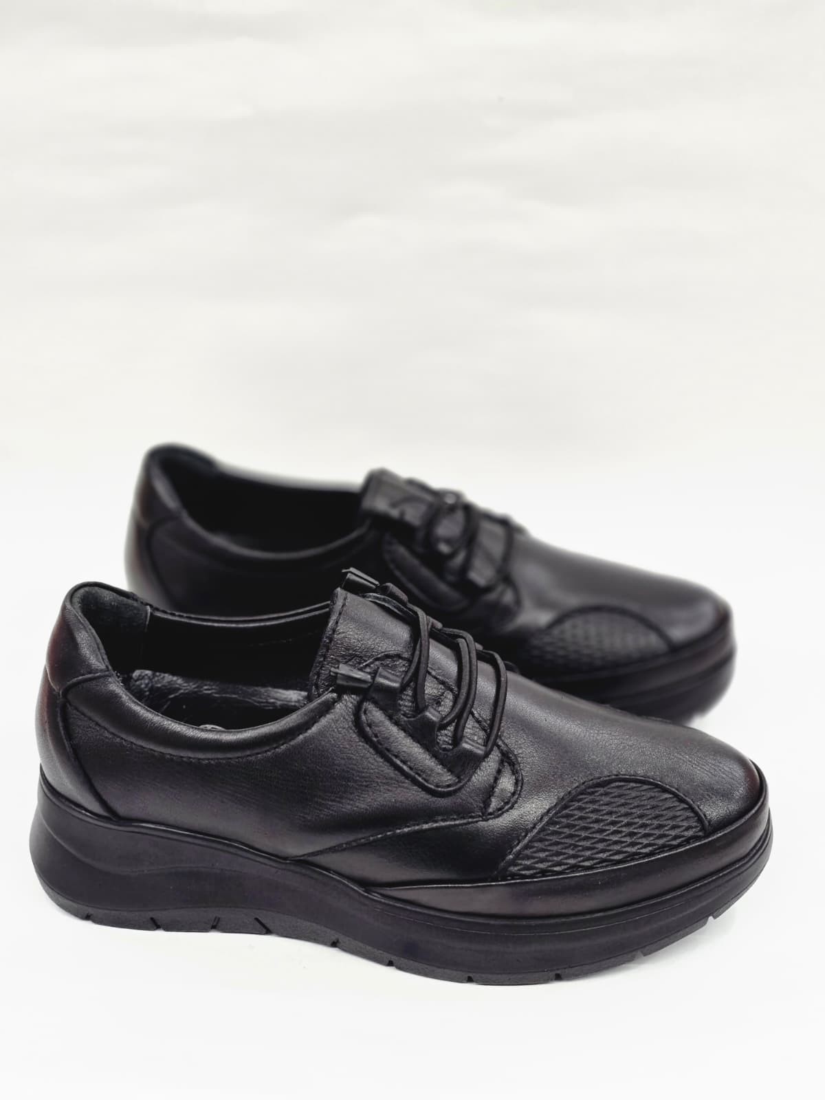 LUVESTA Elite Series Siyah KADIN Deri Sneaker