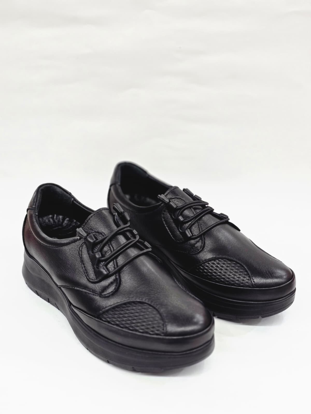 LUVESTA Elite Series Siyah KADIN Deri Sneaker