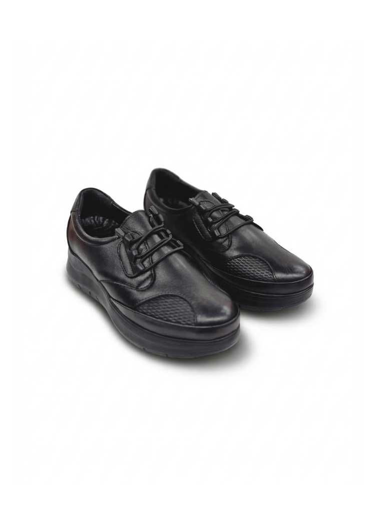LUVESTA Elite Series Siyah KADIN Deri Sneaker