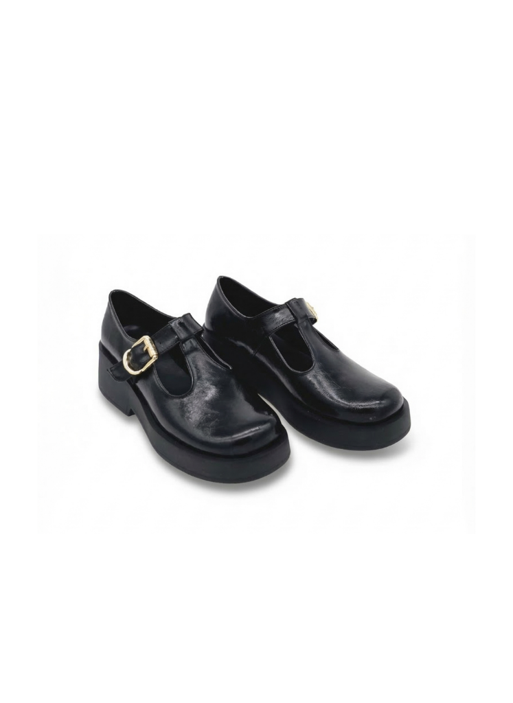 LUVESTA Glossy Black Mary Jane