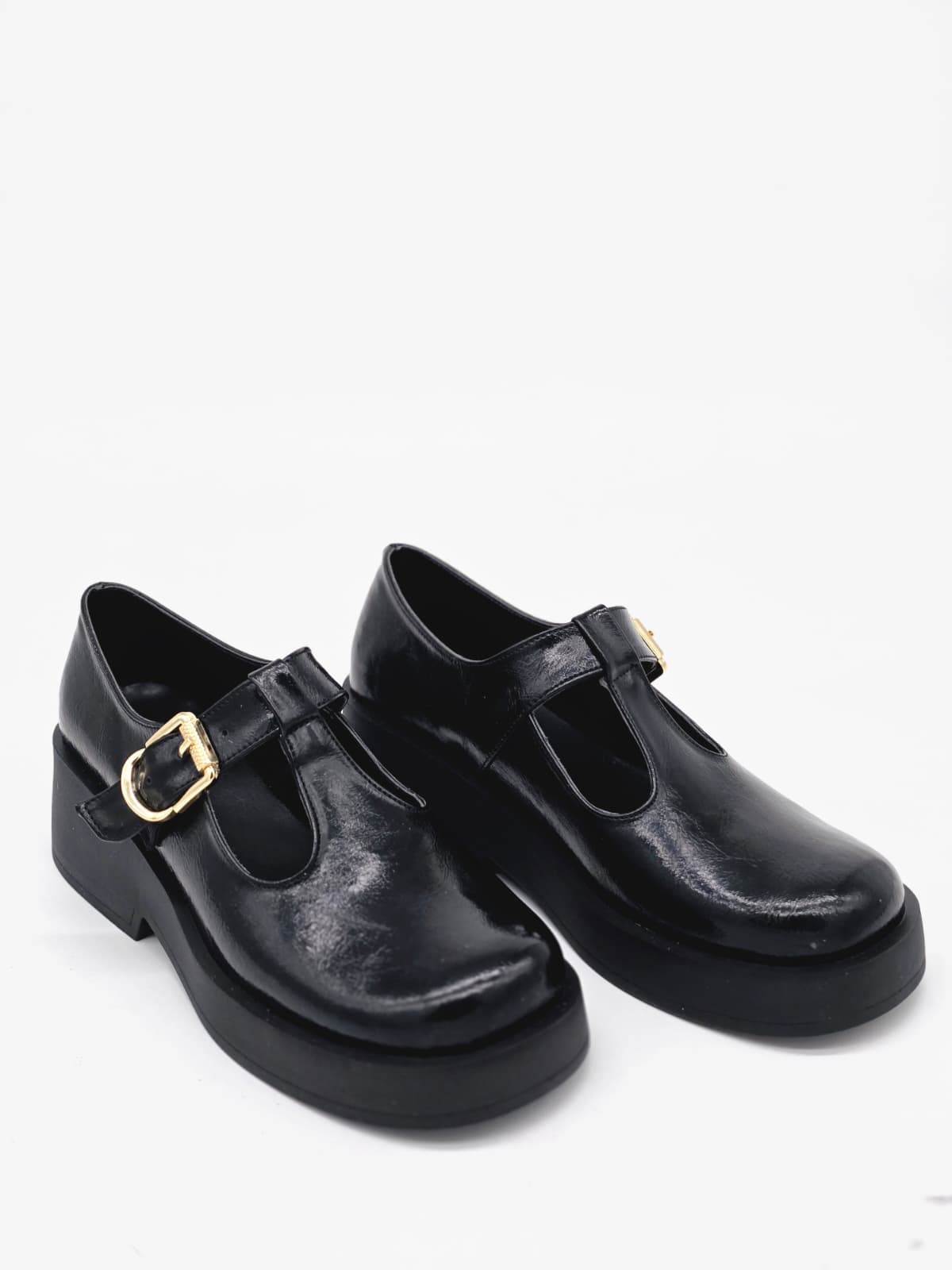LUVESTA Glossy Black Mary Jane