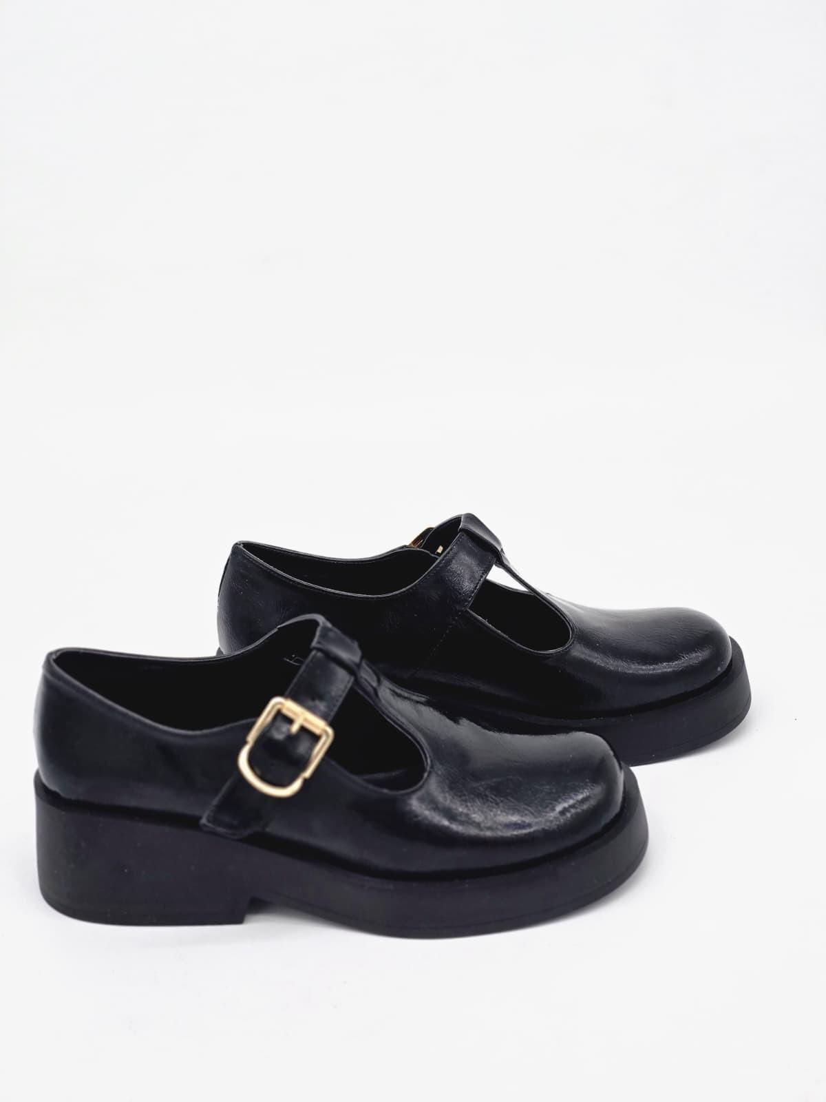 LUVESTA Glossy Black Mary Jane