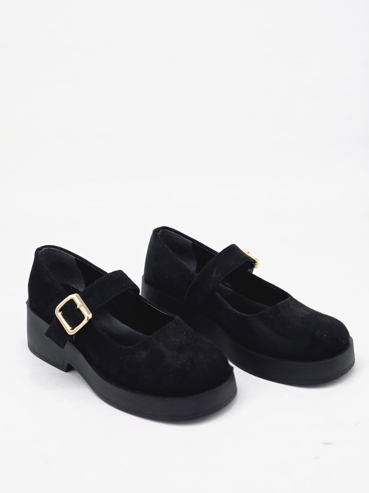 LUVESTA Glossy T-Strap Mary Jane