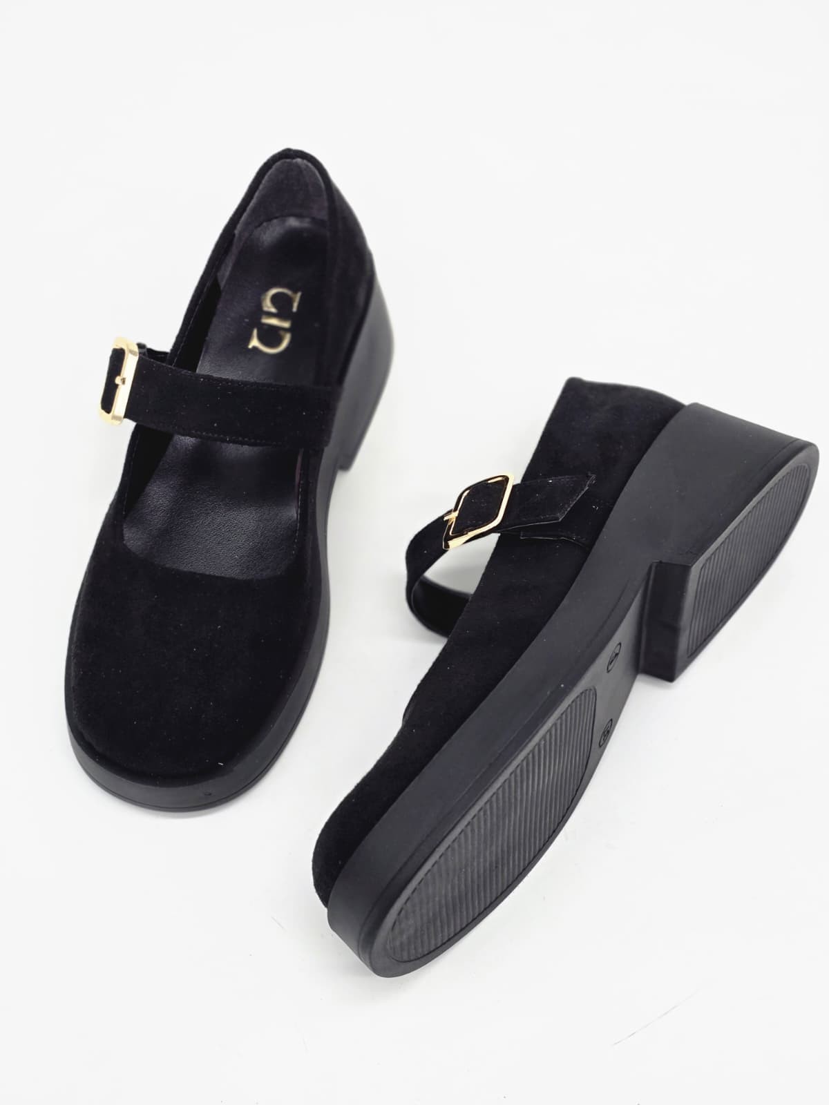 LUVESTA Glossy T-Strap Mary Jane