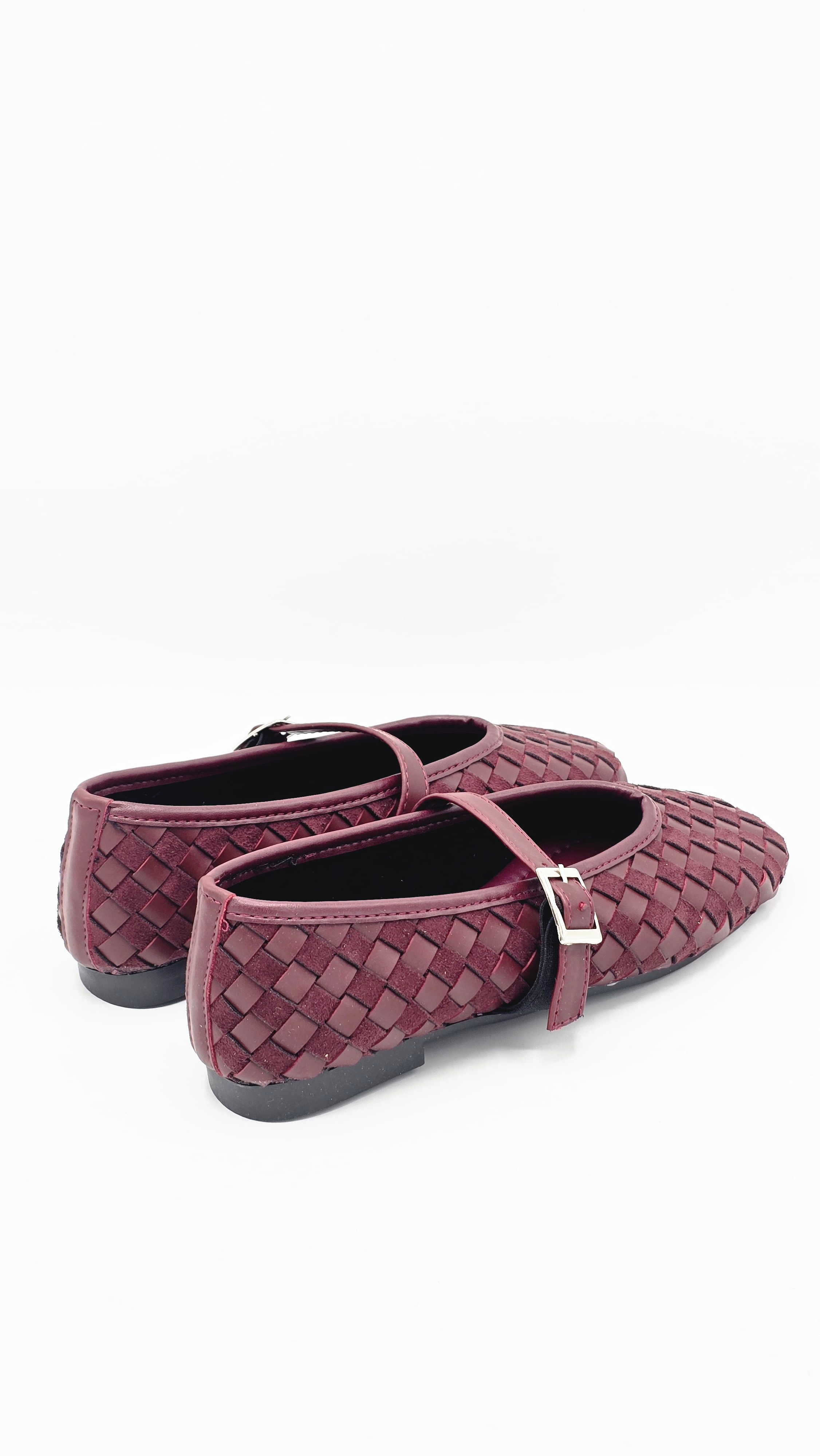 LUVESTA HASIR DESENLİ BABET Bordo