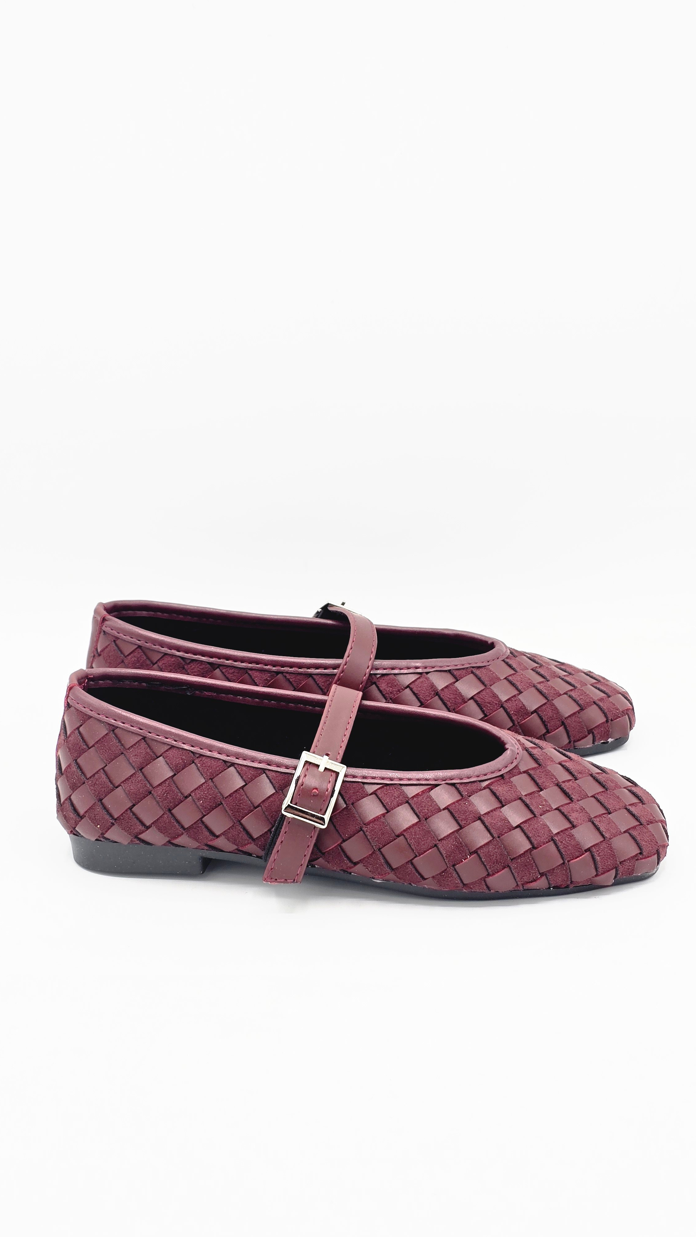 LUVESTA HASIR DESENLİ BABET Bordo
