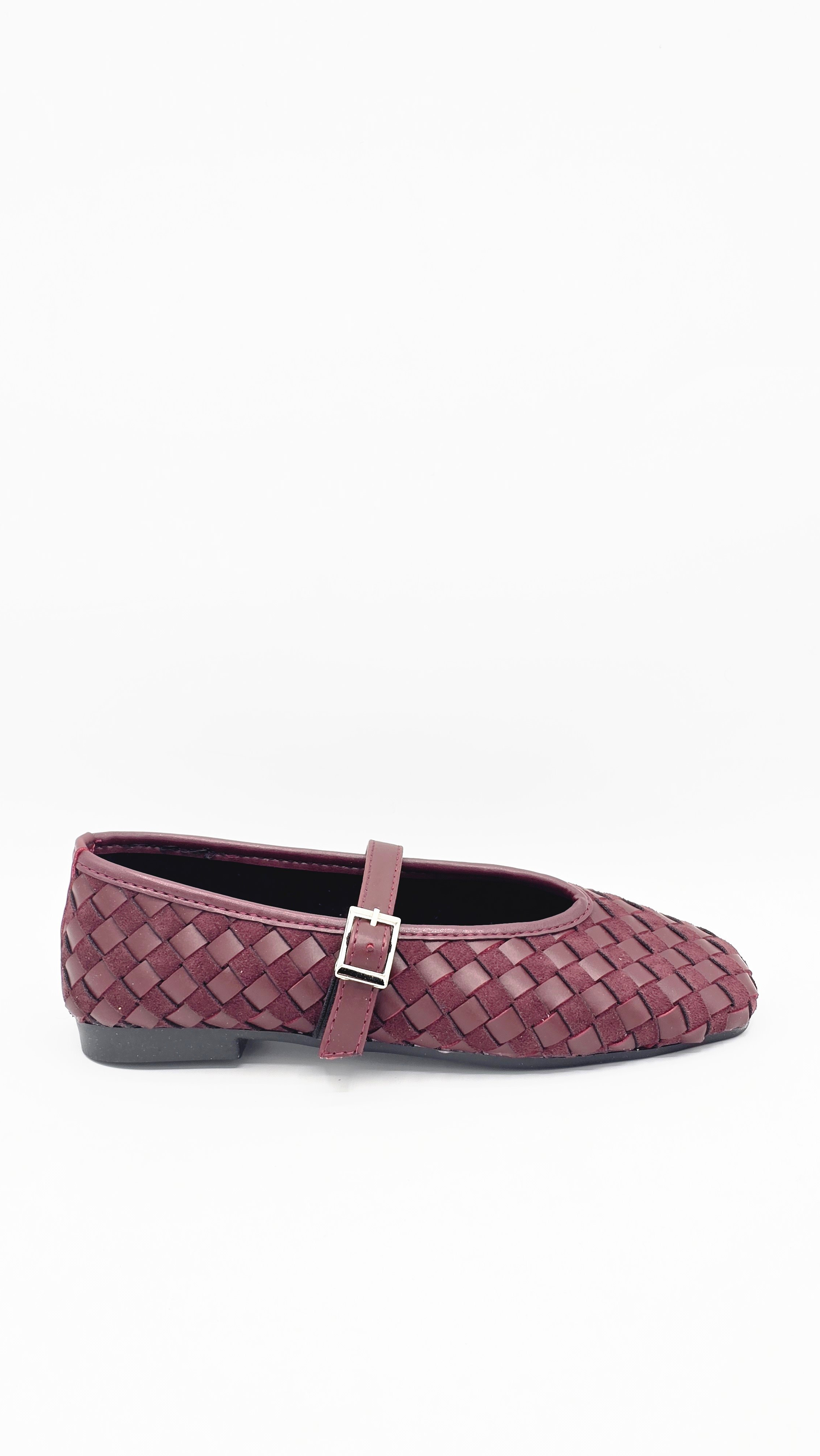 LUVESTA HASIR DESENLİ BABET Bordo