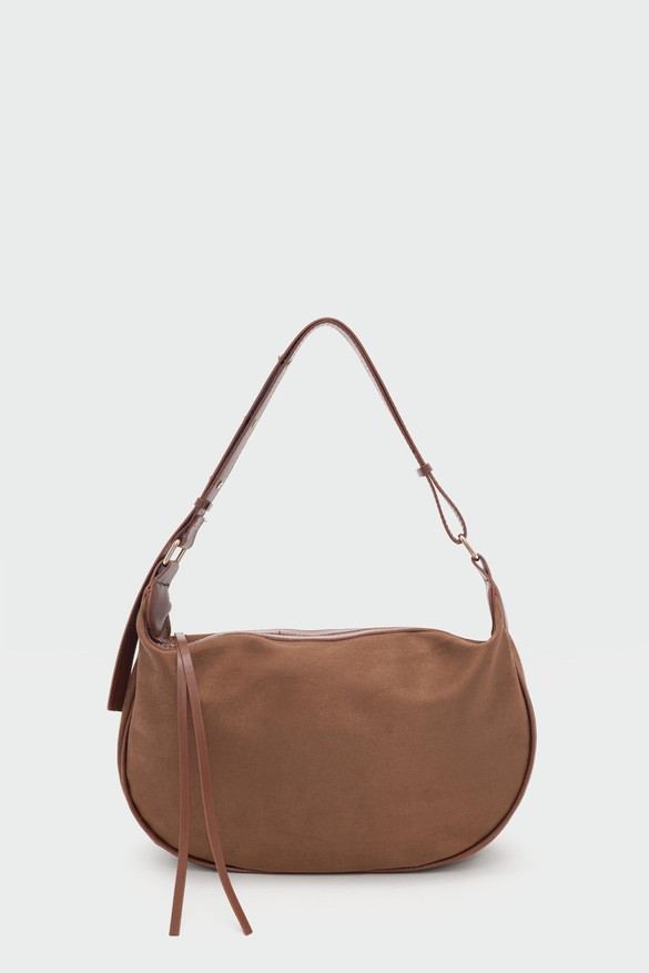 LUVESTA Luxe Suede Hobo Omuz Çantası