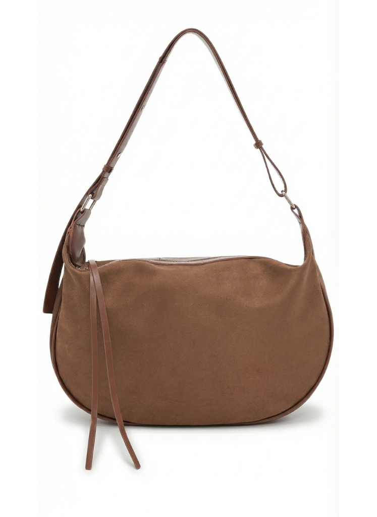 LUVESTA Luxe Suede Hobo Omuz Çantası