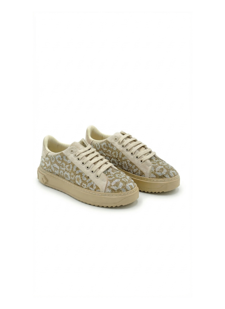 Luvesta Taşlı Sneaker Bej