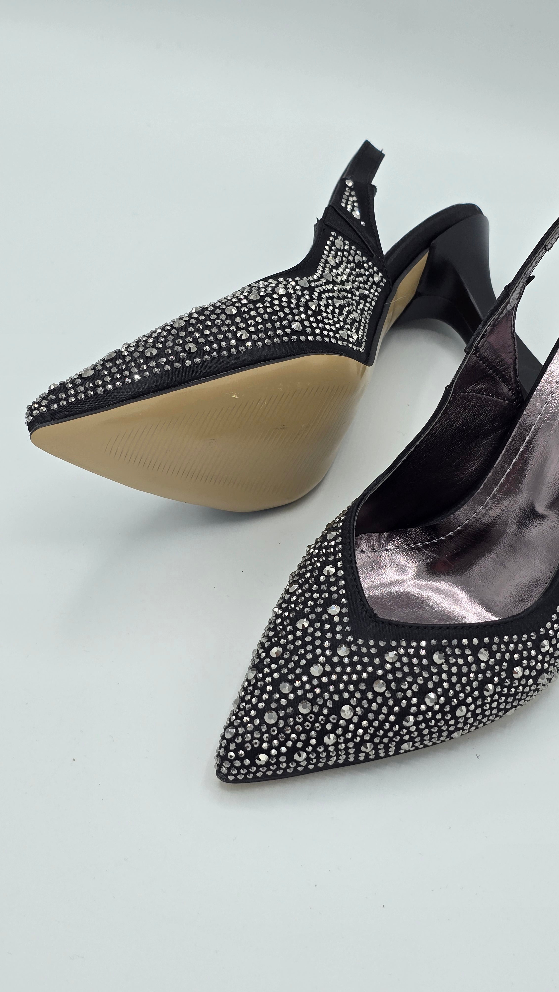Luvestashoes Gece Yıldızı Kristal Taşlı Ortopedik Stiletto