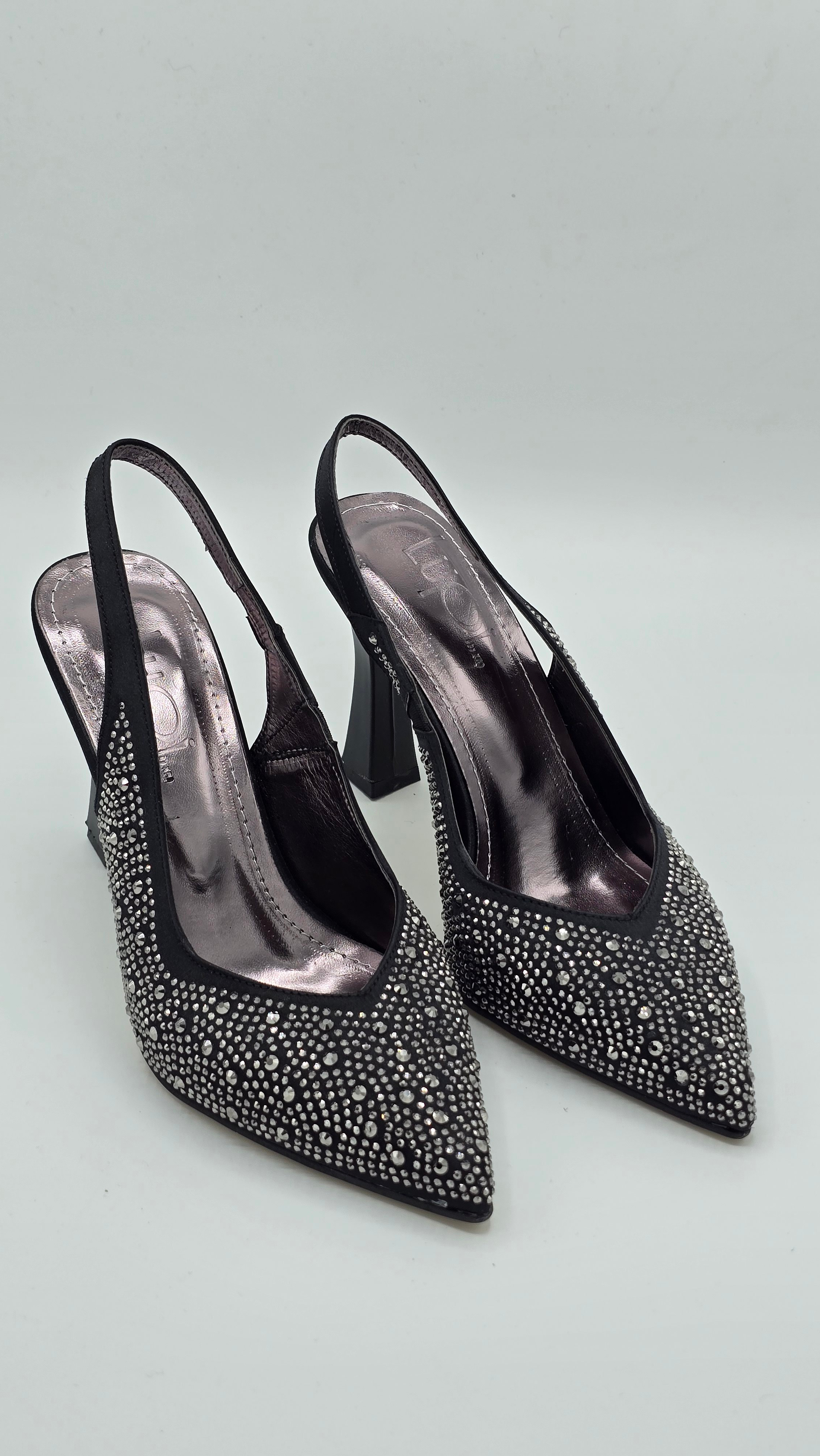 Luvestashoes Gece Yıldızı Kristal Taşlı Ortopedik Stiletto
