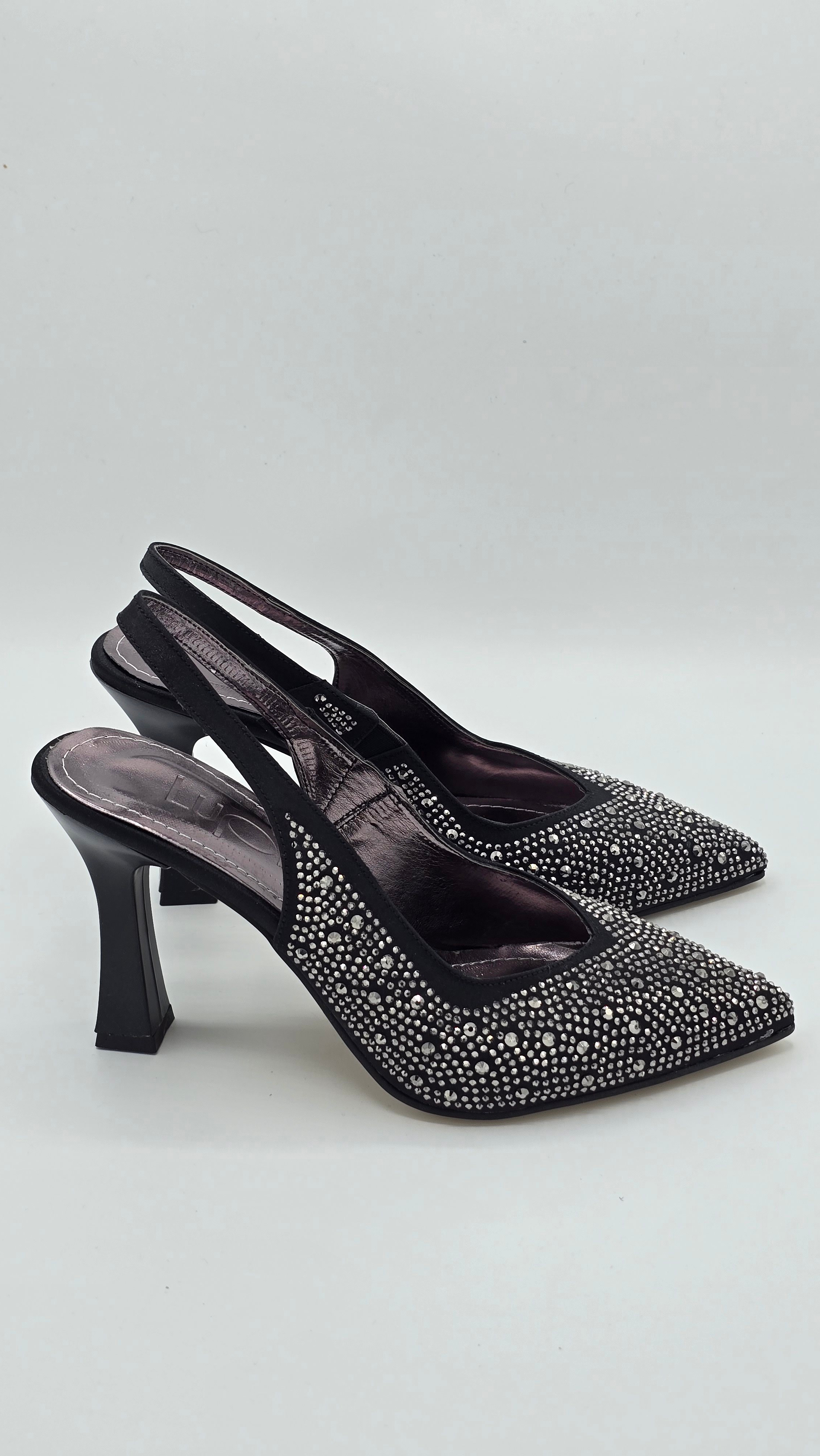 Luvestashoes Gece Yıldızı Kristal Taşlı Ortopedik Stiletto