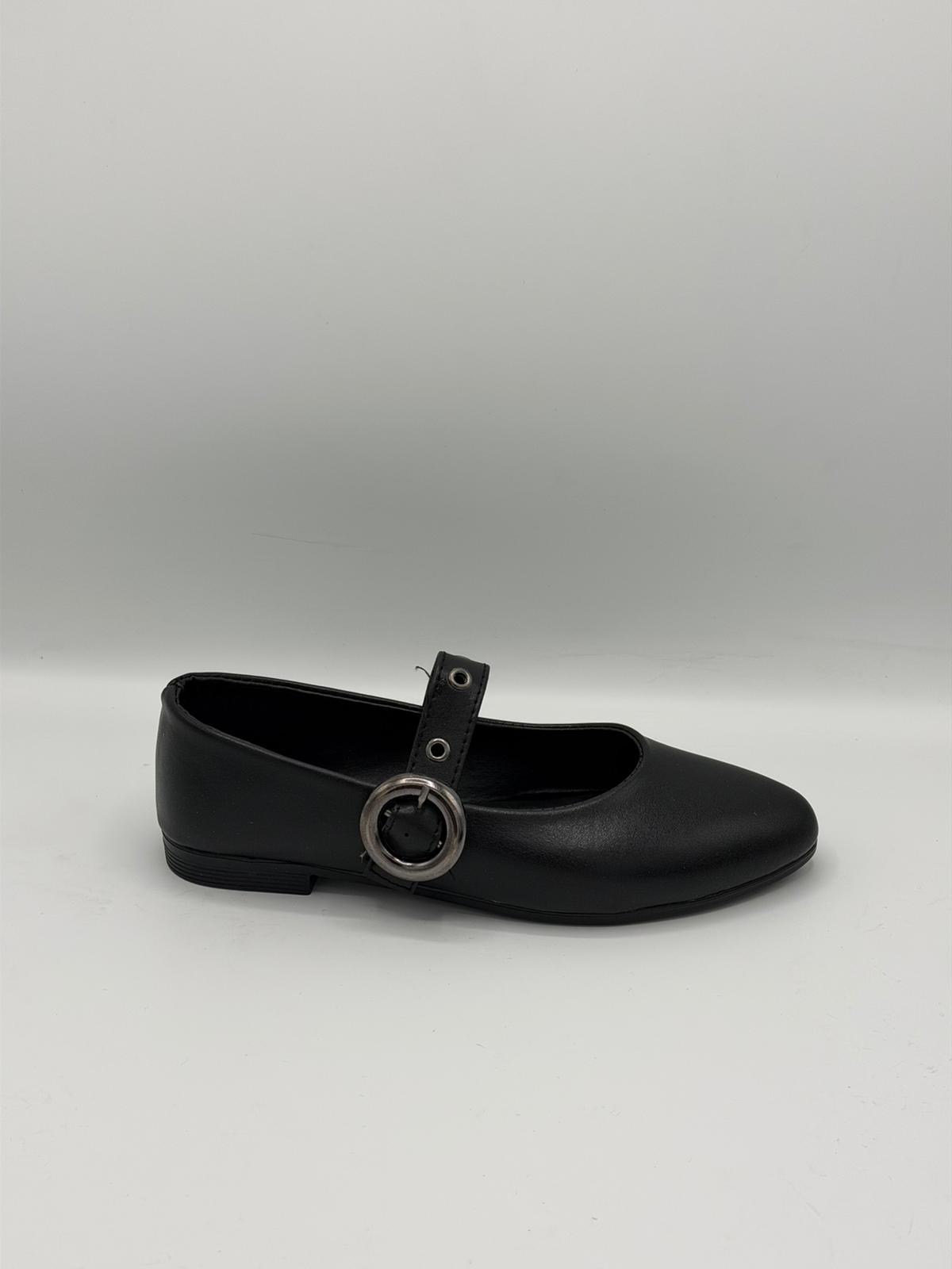 LUVESTASHOES GÜMÜŞ TOKALI SİVRİ BURUN BABET