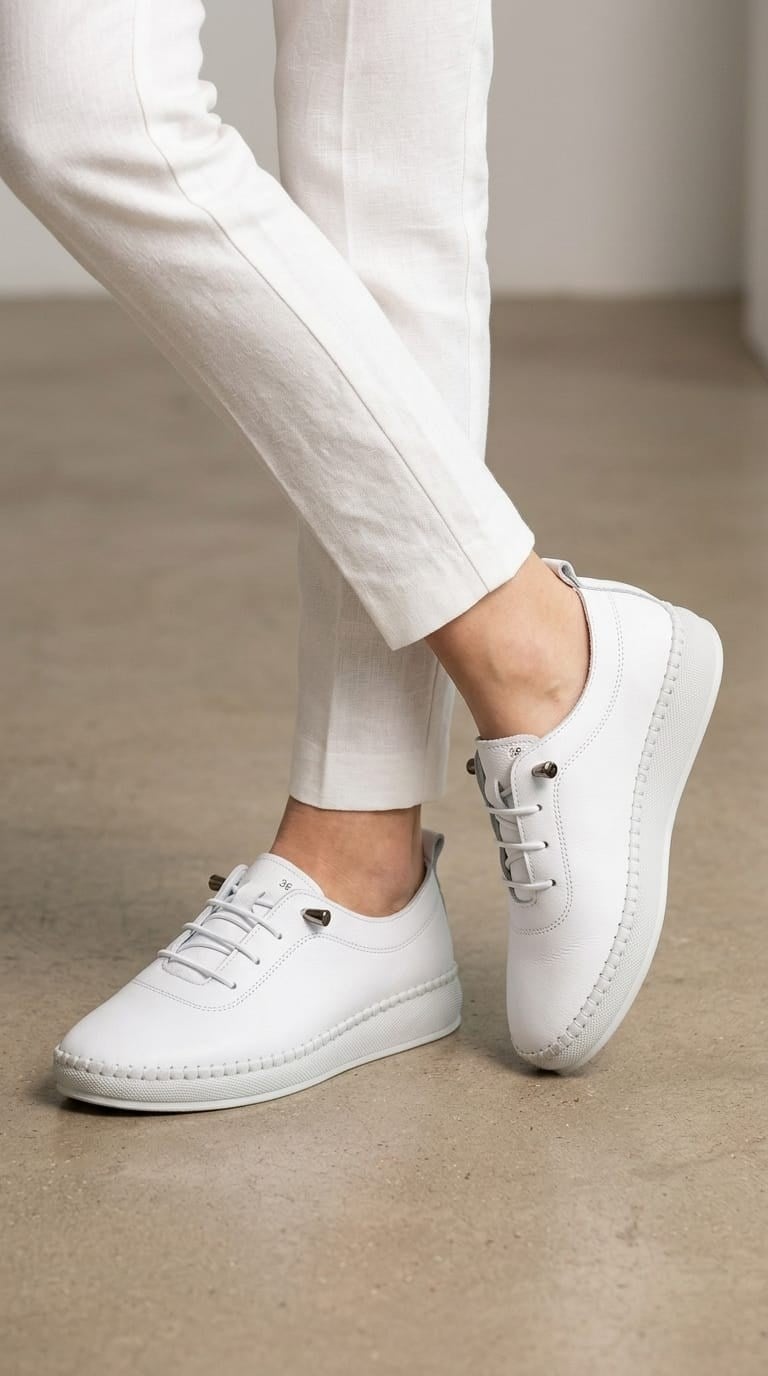 LUVESTASHOES HAKİKİ DERİ LASTİKLİ BABET