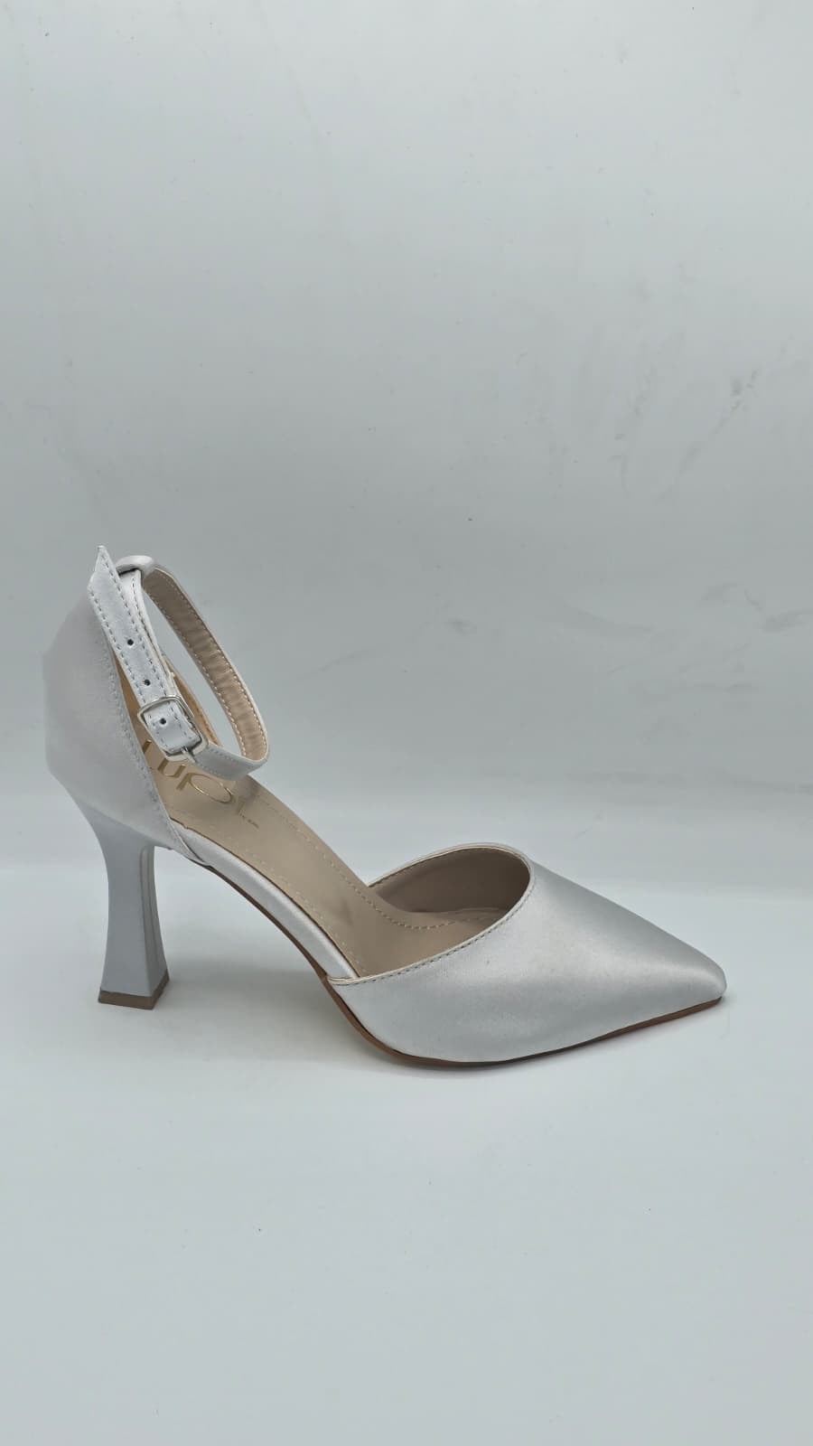 Luvestashoes Sedef Beyazı Kadeh Topuklu Ortopedik Stiletto 