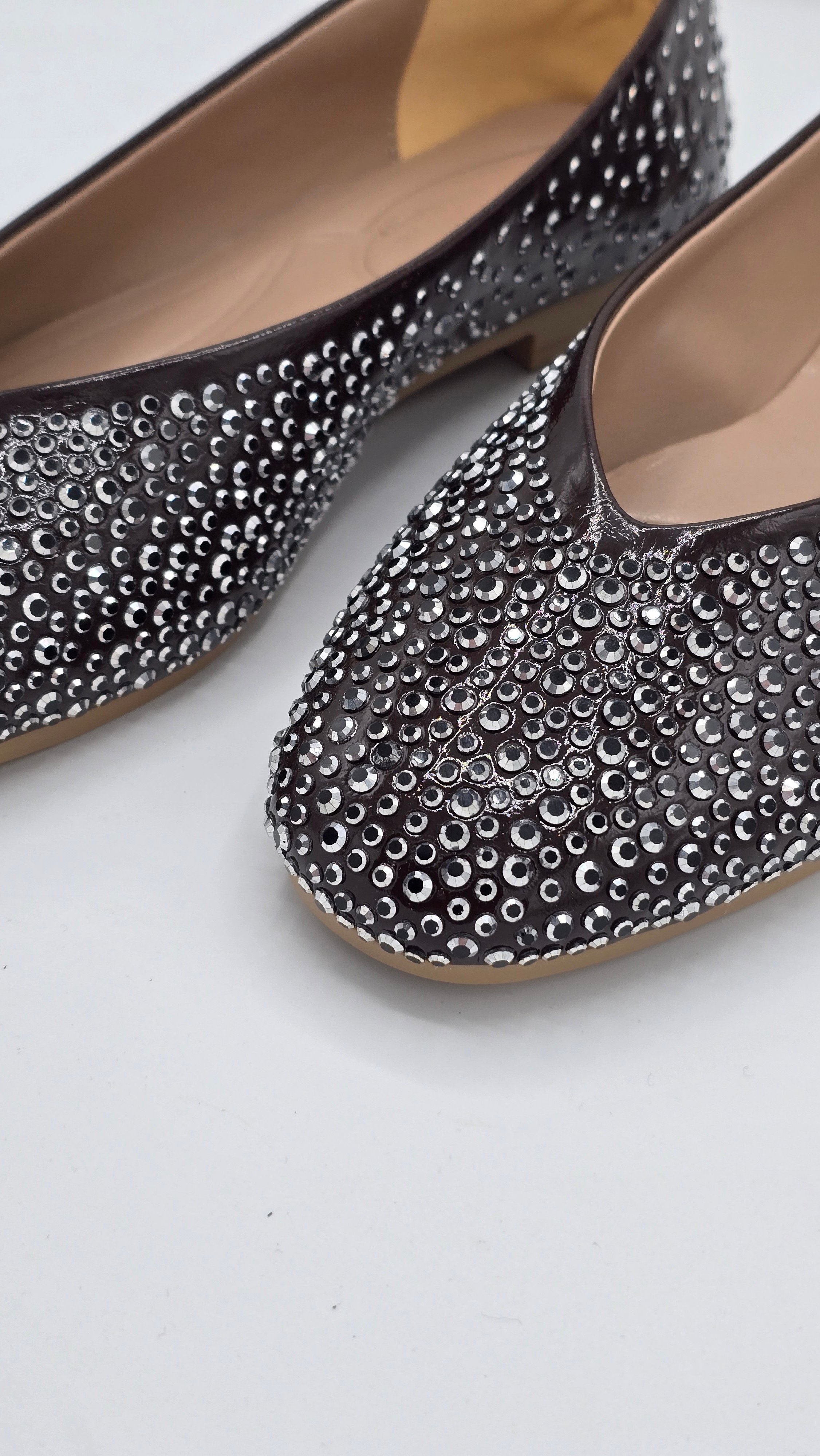 LUVESTASHOES TAŞ DOKULU BABET ACI KAHVE