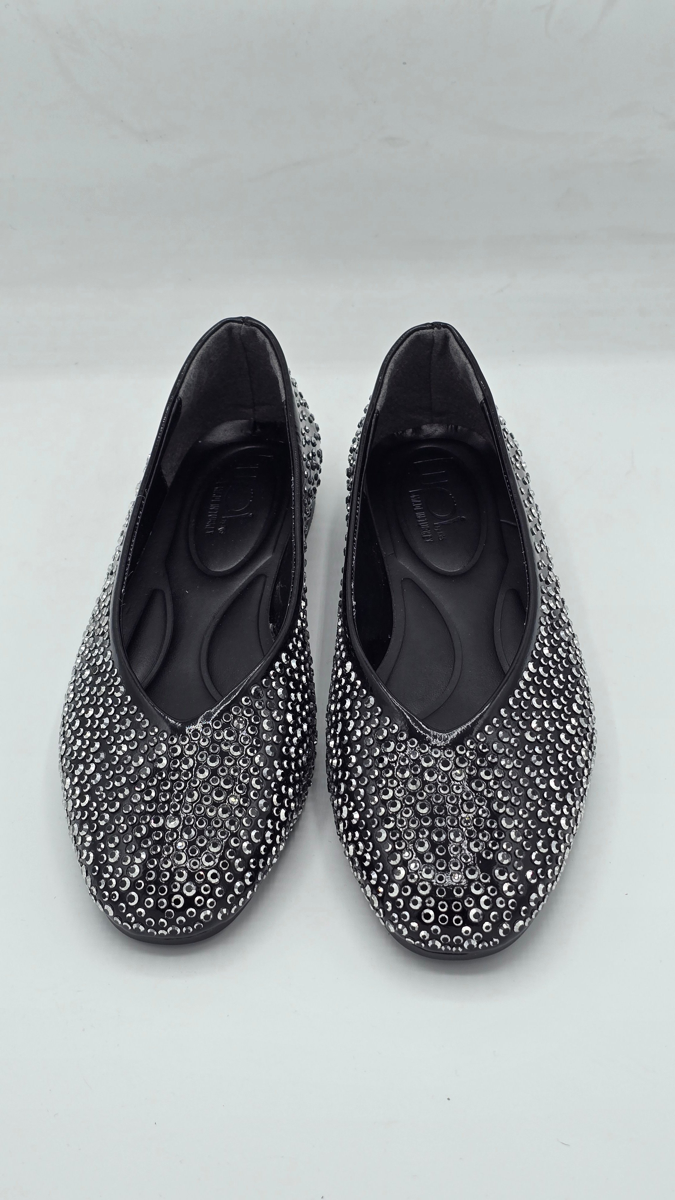 LUVESTASHOES TAŞ DOKULU BABET SİYAH