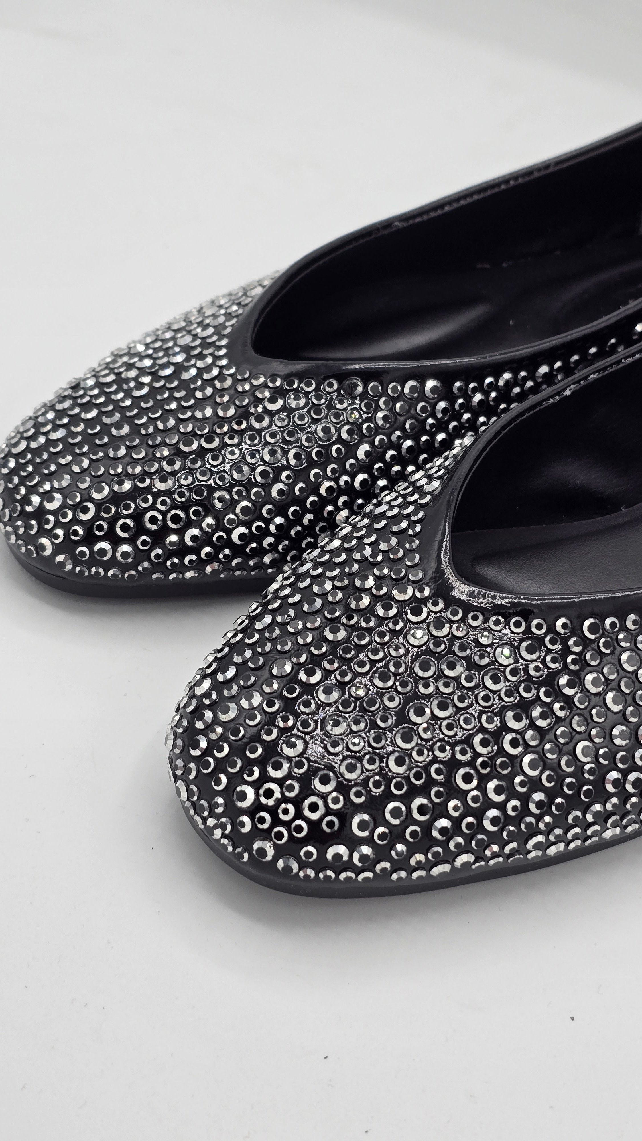LUVESTASHOES TAŞ DOKULU BABET SİYAH