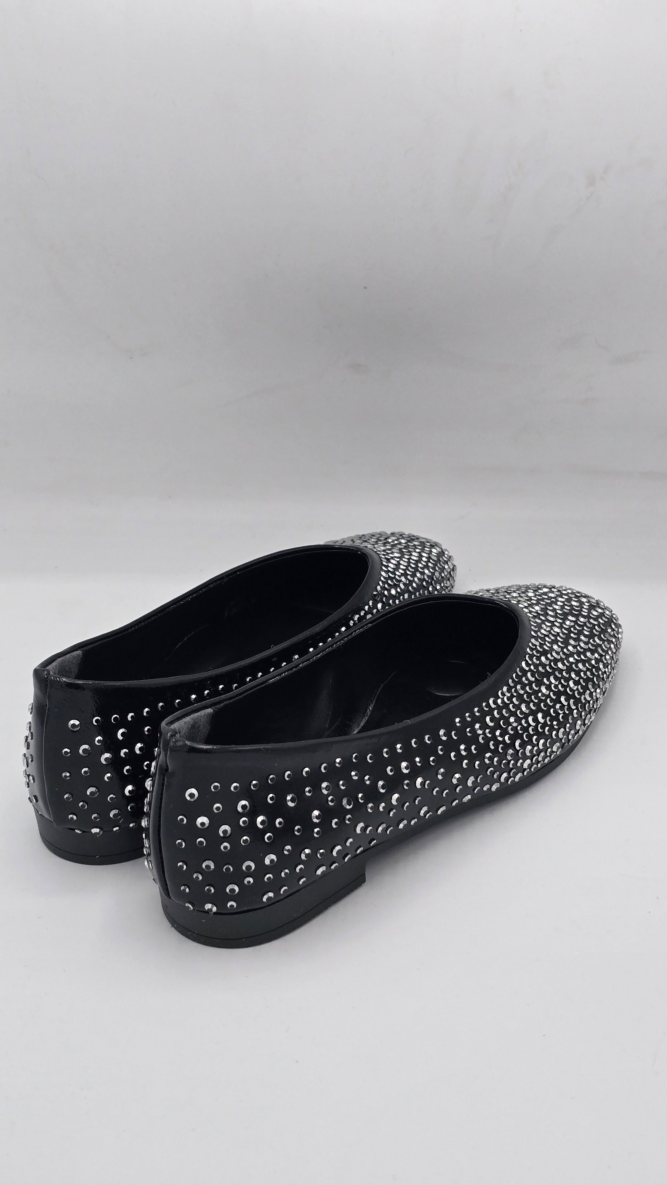 LUVESTASHOES TAŞ DOKULU BABET SİYAH