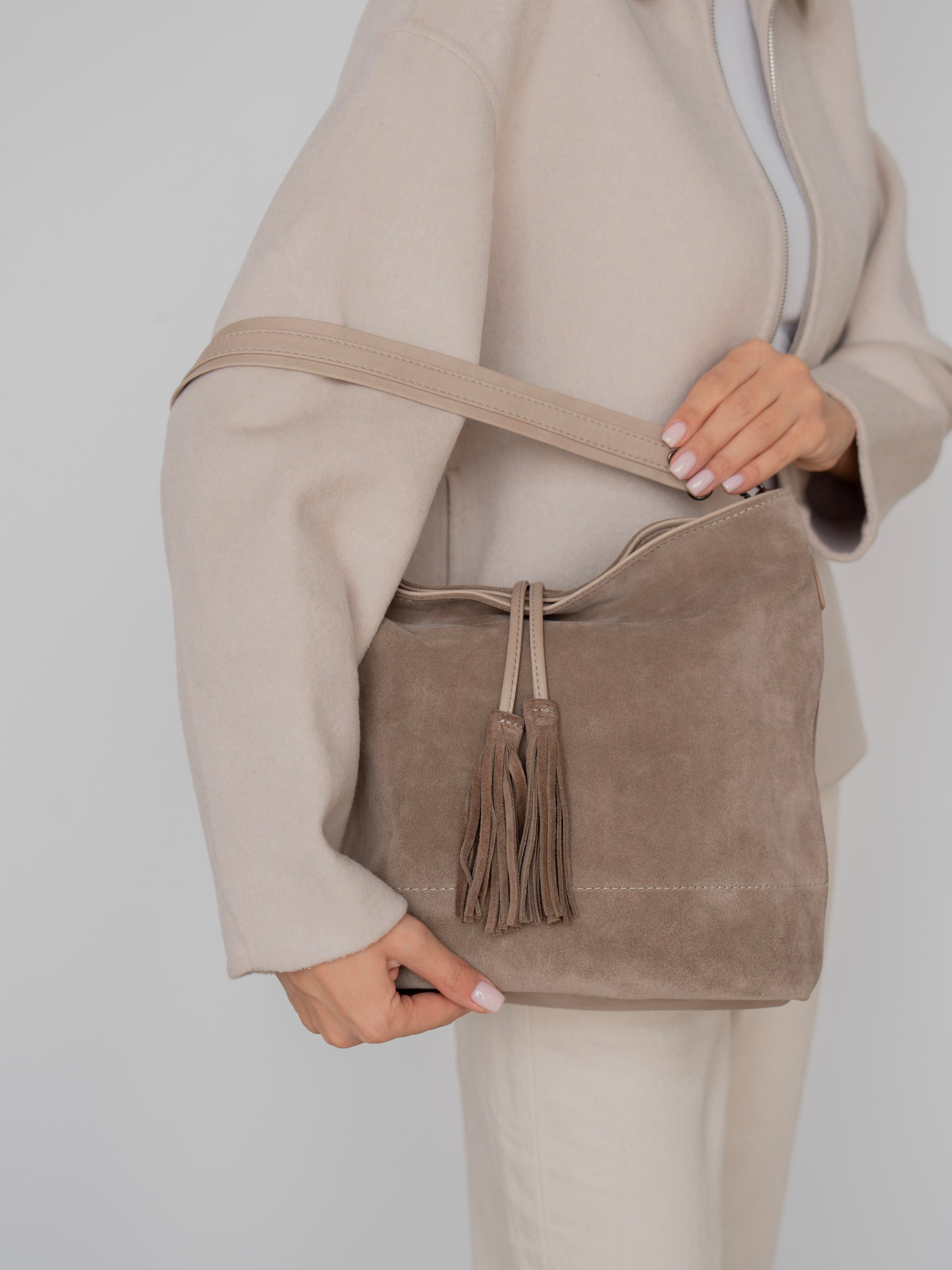 2371 Vizon Süet    Çanta