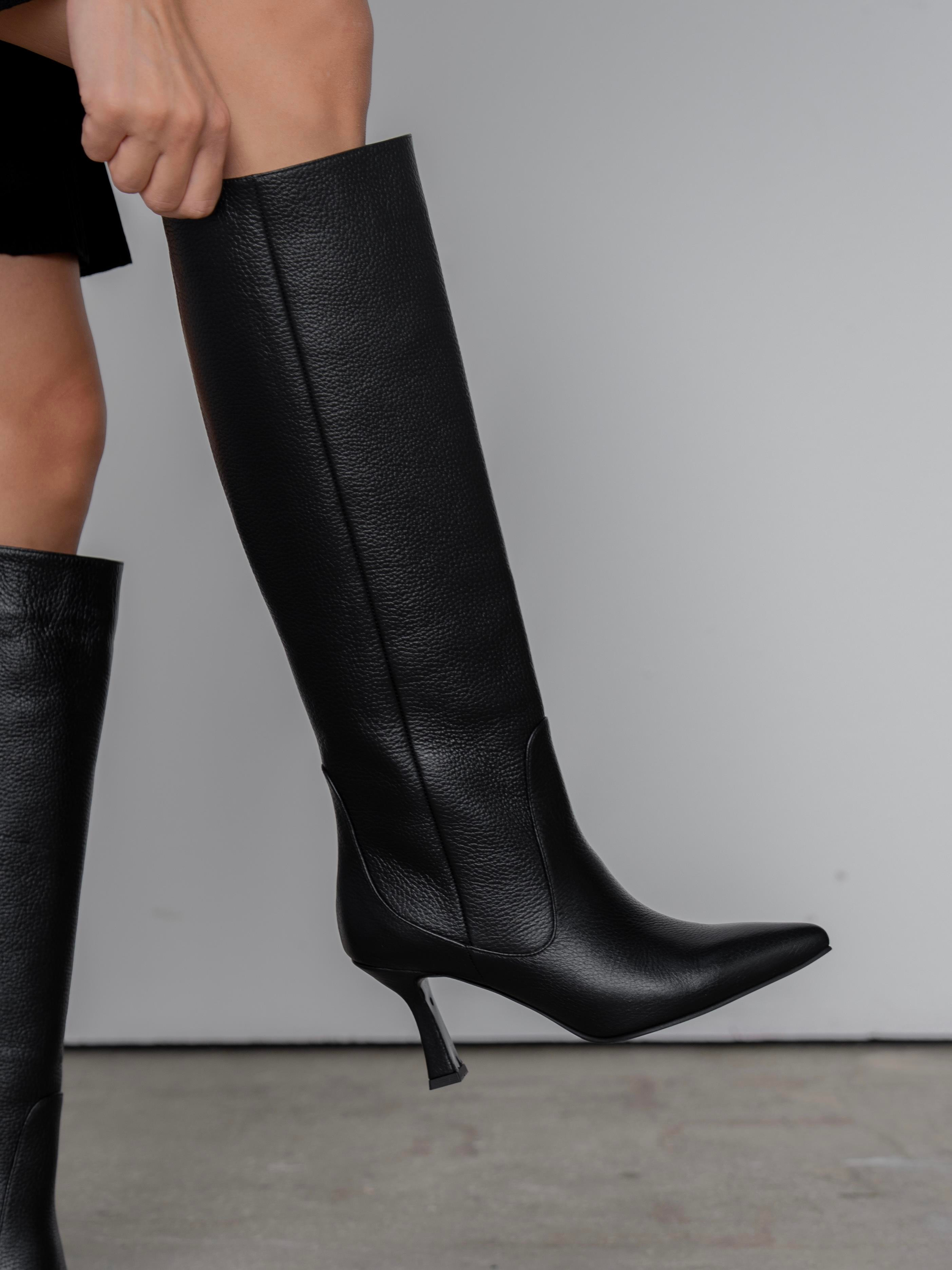 Ambra Siyah    Çizme