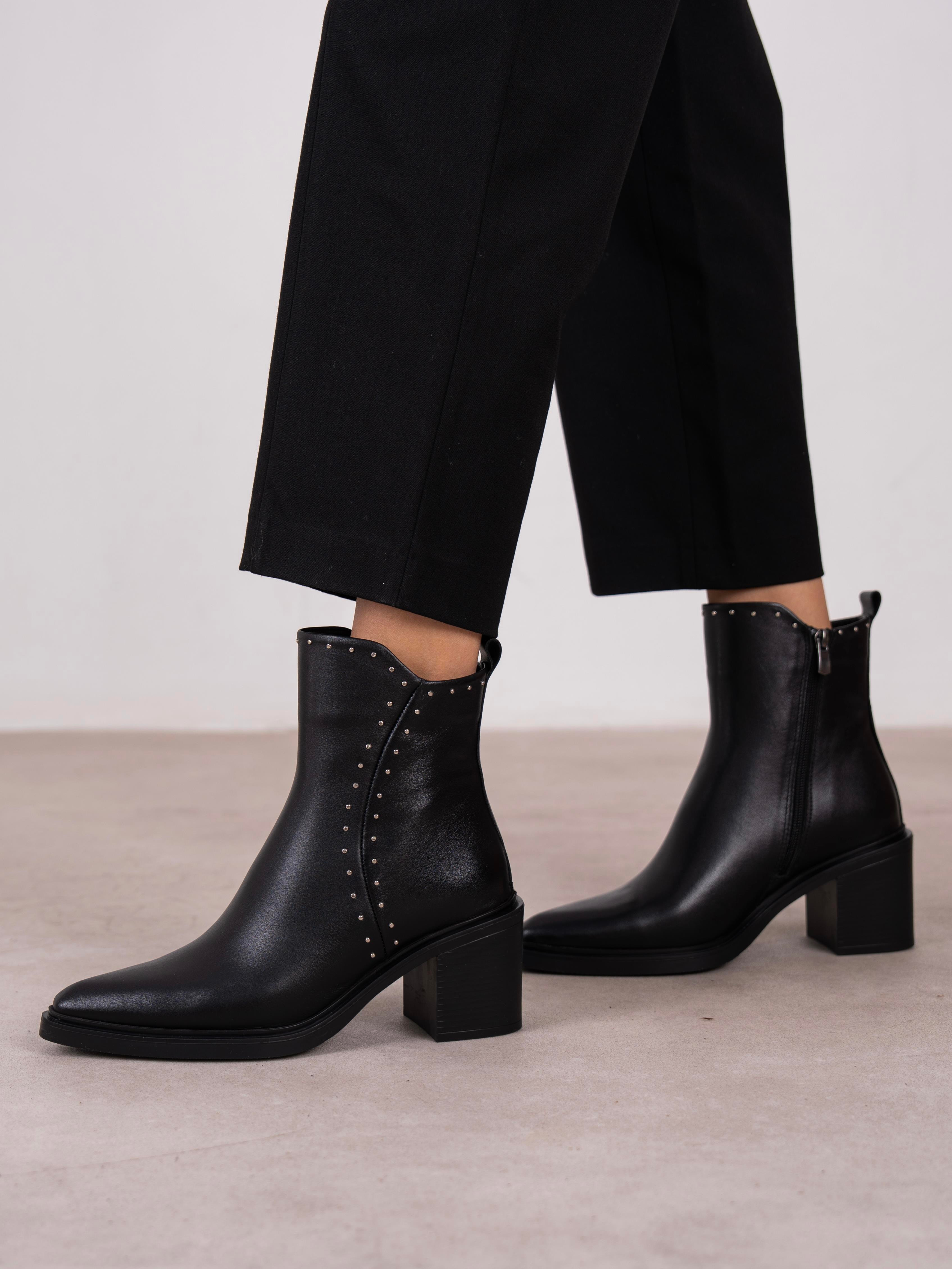 Hera Siyah Hakiki Deri Kadın Bot