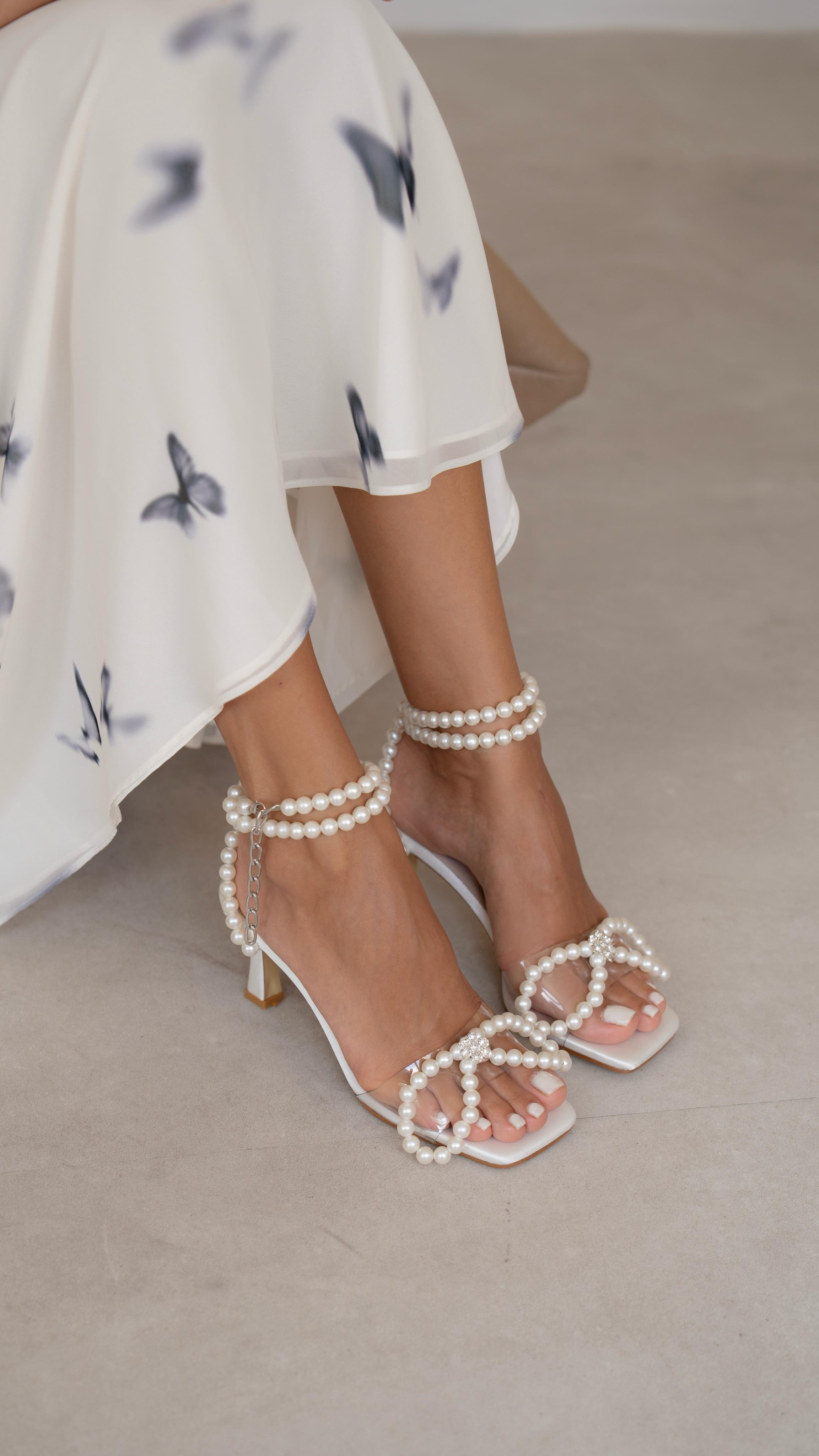 Nantes Beyaz    Topuklu Ayakkabı