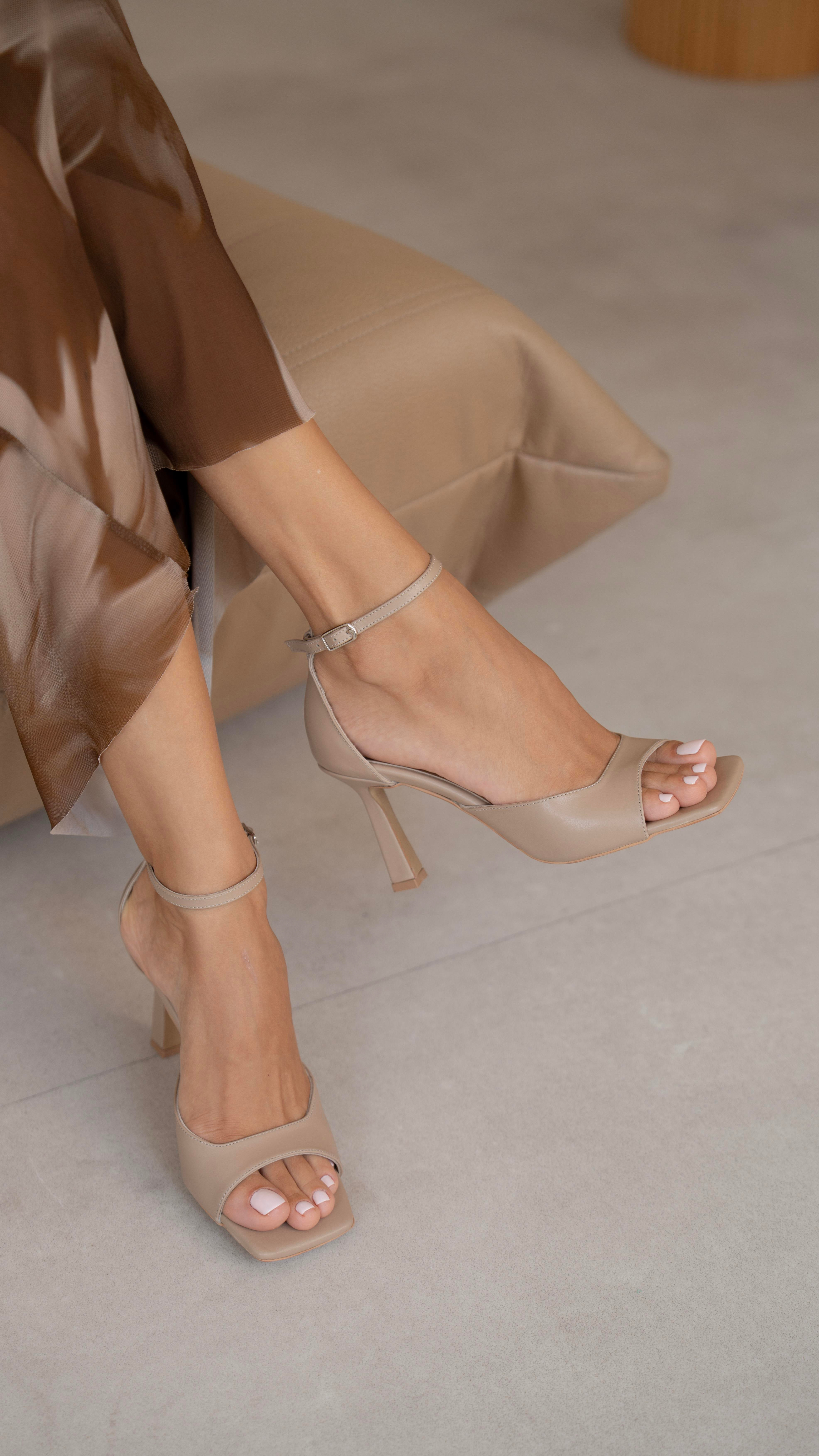 Orion Ten   Hakiki Deri   Topuklu Ayakkabı