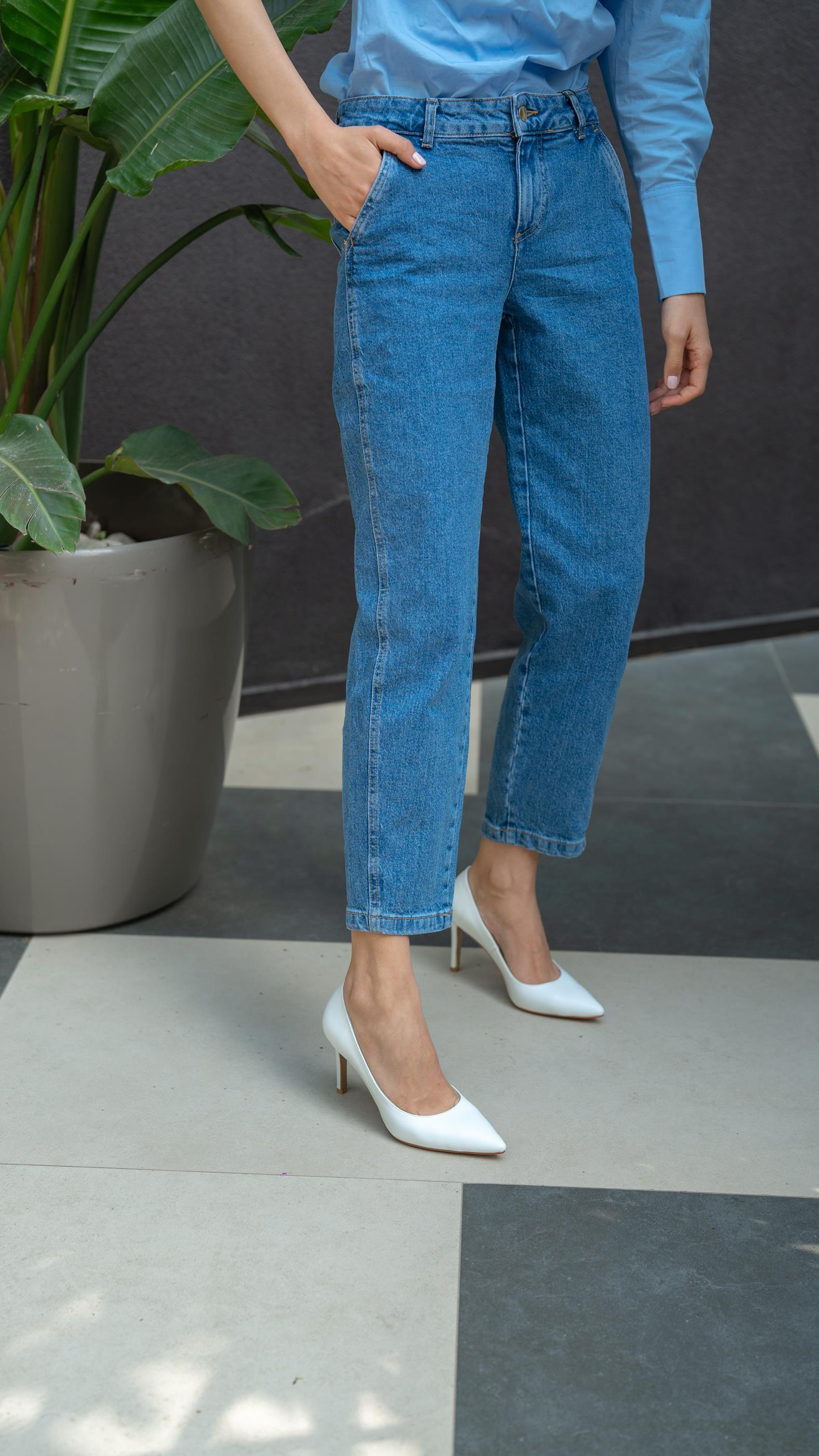 Pael Beyaz Deri   Stiletto