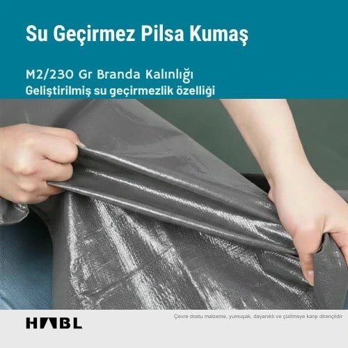 HABL Güçlendirilmiş Kamp ve Çadır Altı Brandası