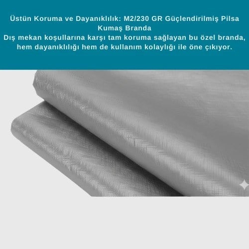 HABL Güçlendirilmiş Kamp ve Çadır Altı Brandası