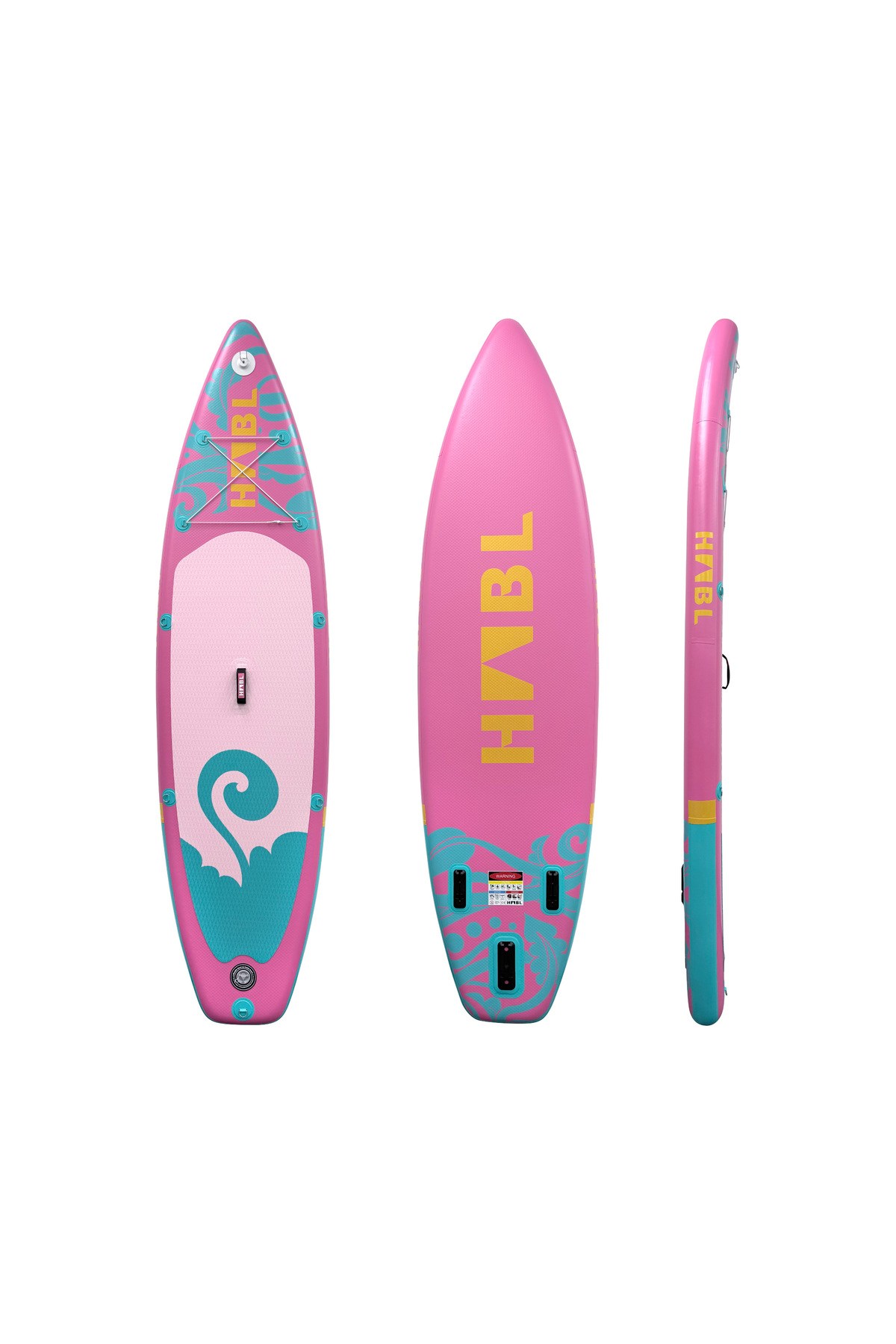 Habl Şişme Deniz Sup Board - Paddle Board – 320 x 81 x 15 Pembe