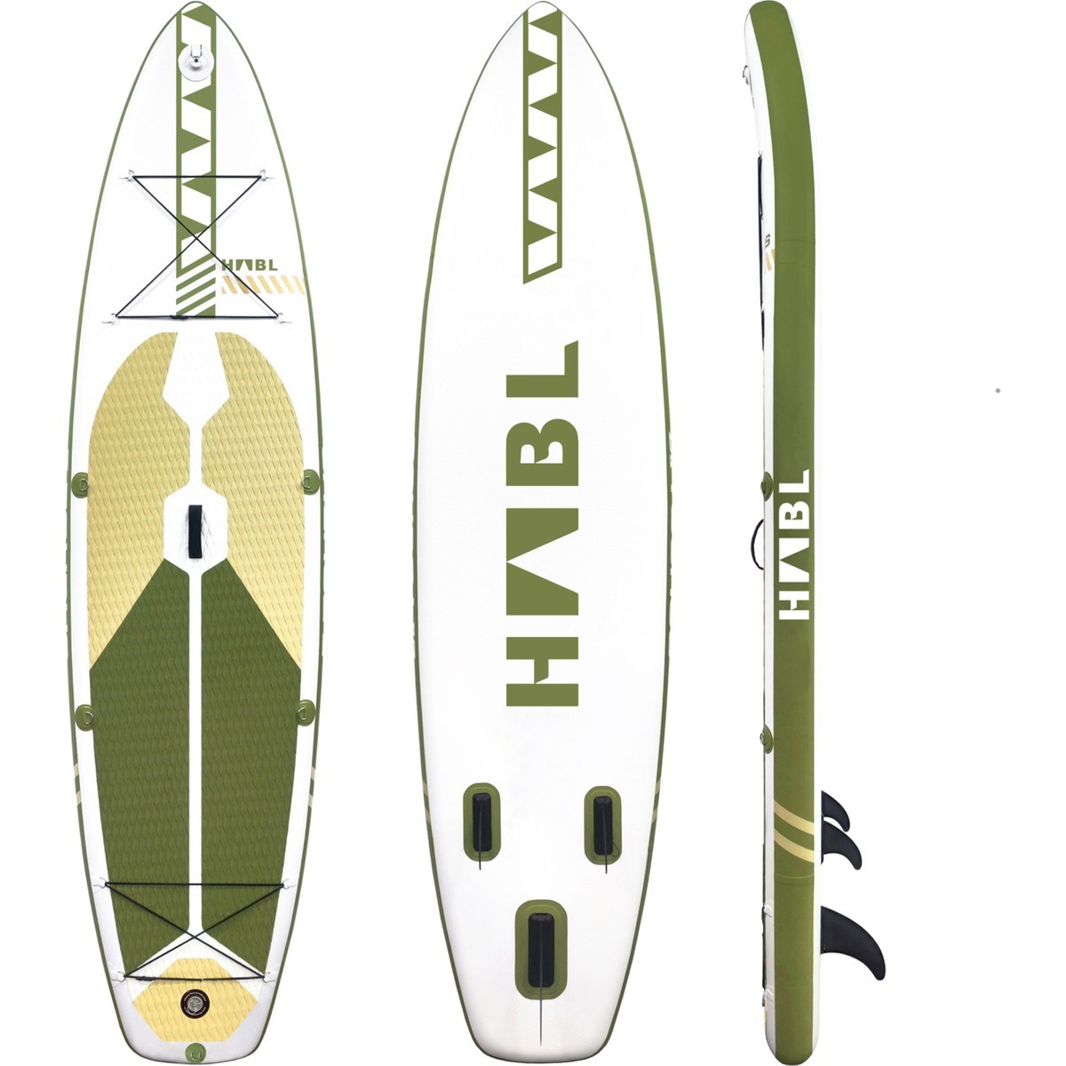 Habl Şişme Deniz Sup Board - Paddle Board – 320 x 81 x 15 Yeşil