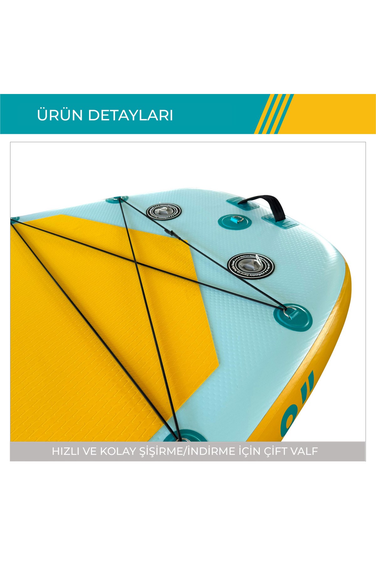 Habl Şişme Deniz Sup Board - Paddle Board – 457 x 140 x 20 XL