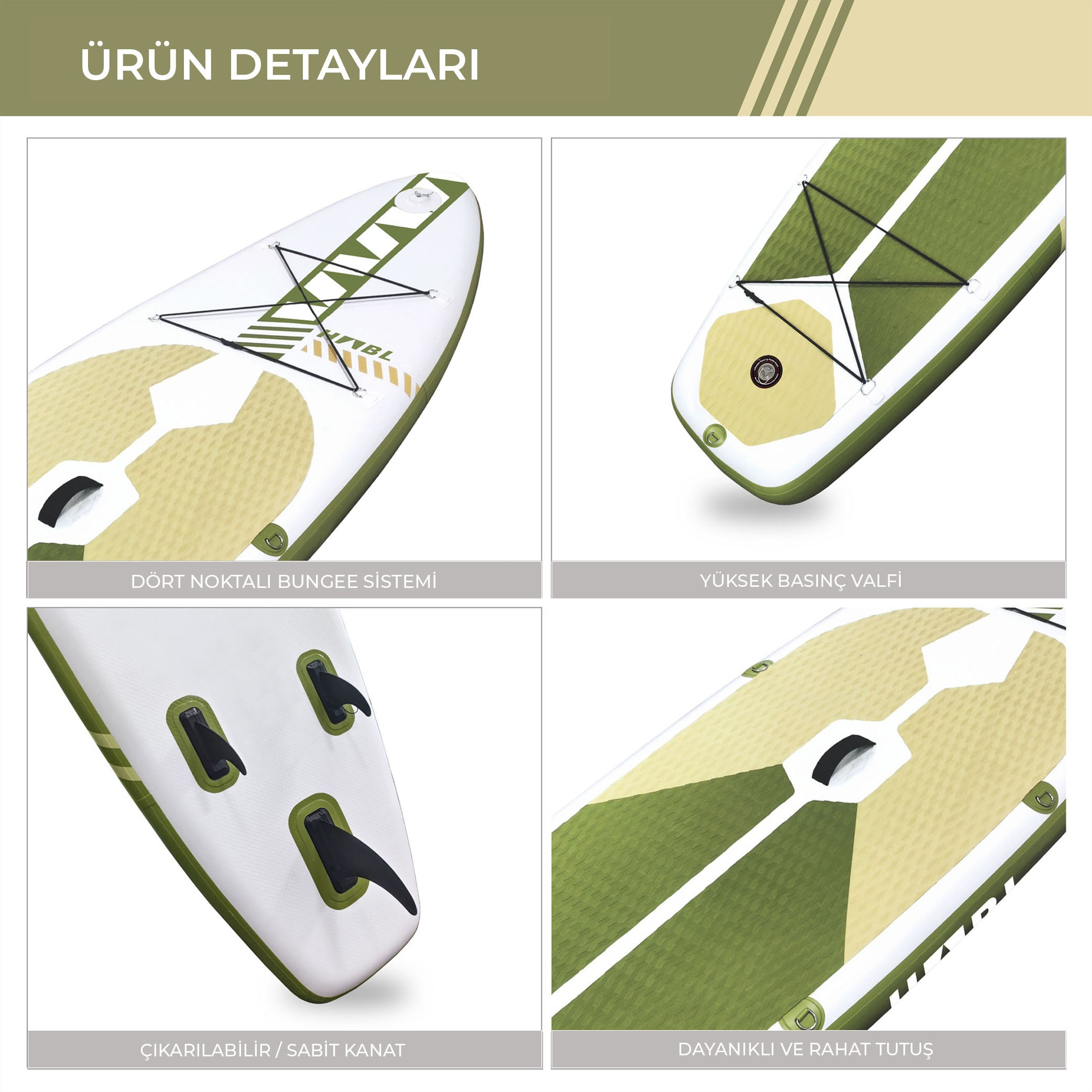 Habl Şişme Deniz Sup Board - Paddle Board - 320 x 81 x 15