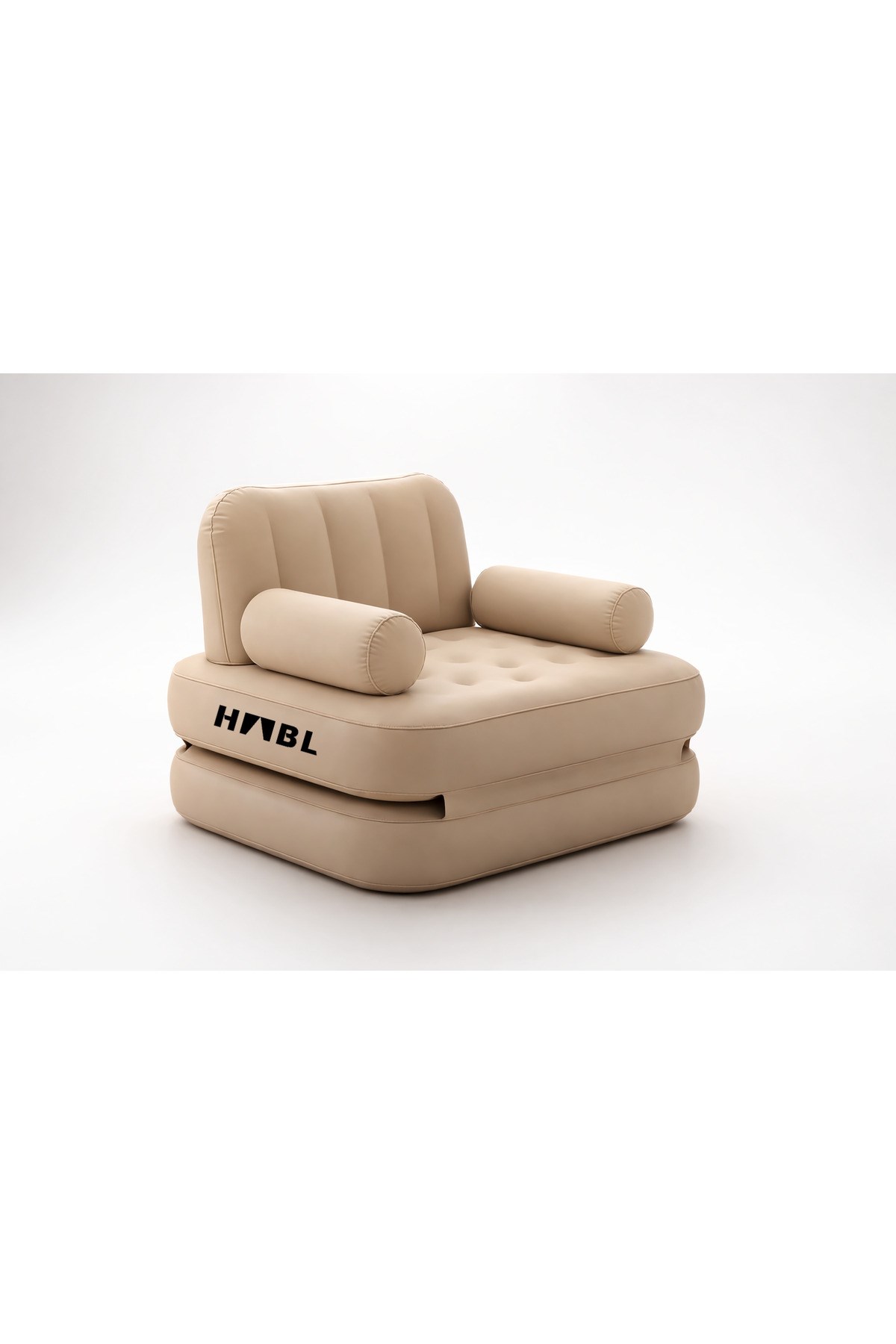 HABL Tek Kişilik 2'si 1 Arada Şarjlı Şişme Koltuk ve Yatak 190x100x65