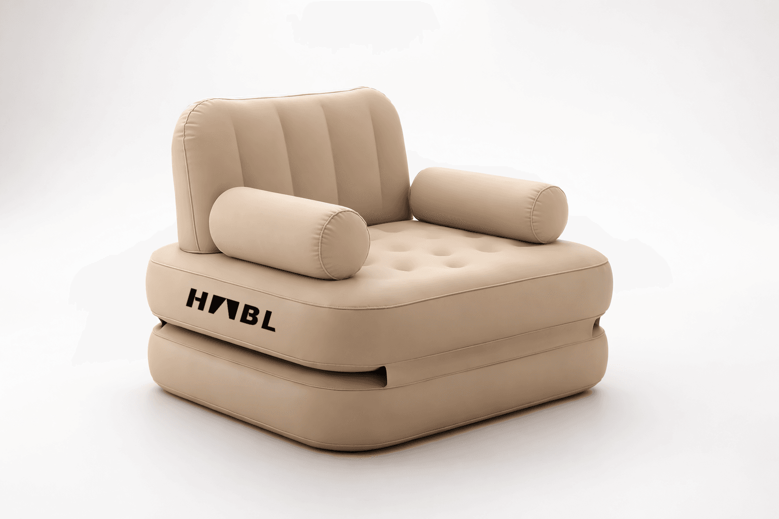 HABL Tek Kişilik 2'si 1 Arada Şarjlı Şişme Koltuk ve Yatak 190x100x65