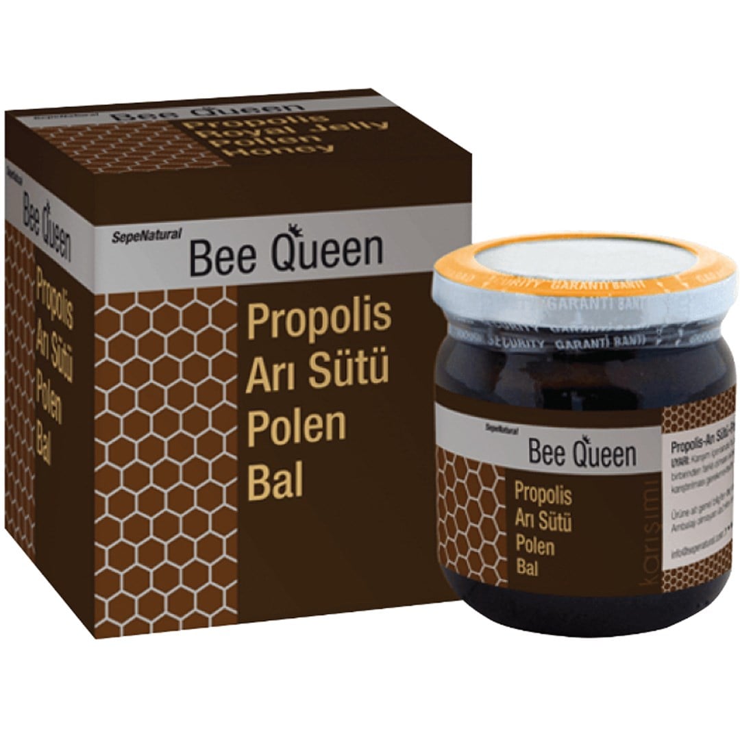 BEE QUEEN PROPOLIS ARI SUTU POLEN BAL KARISIMI