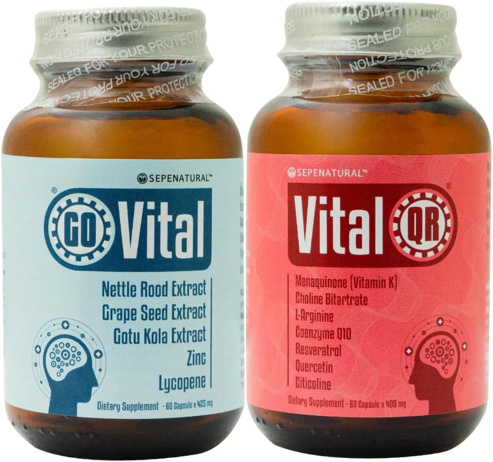 GOVital + VitalQR 2'li Gün Boyu Destek Seti