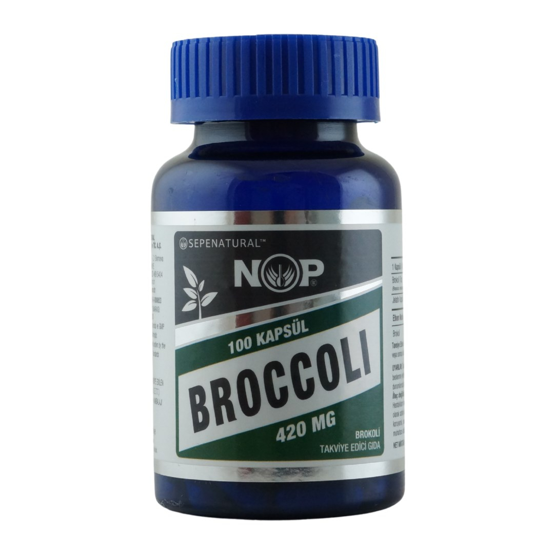 NOP BROKOLİ FULL POTENCY 100 KAPSUL X 420 MG