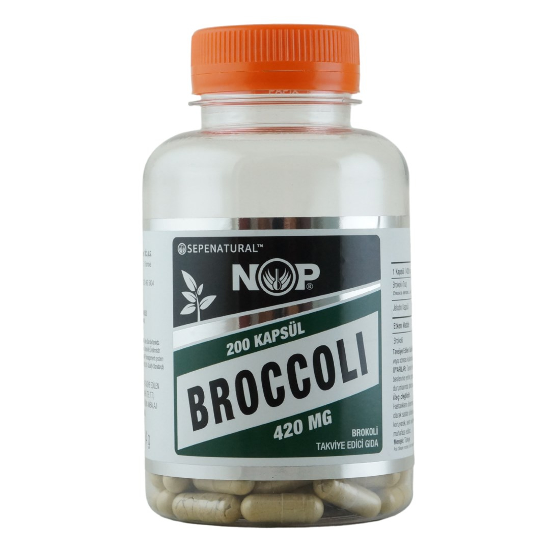NOP BROKOLİ FULL POTENCY 200 KAPSUL X 420 MG