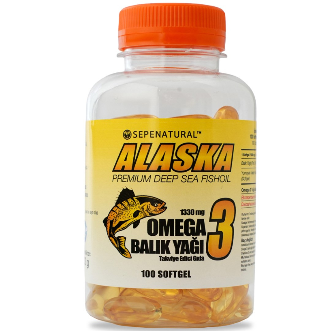 SPN  ALASKA OMEGA 3 100 SOFTGEL X 1330MG