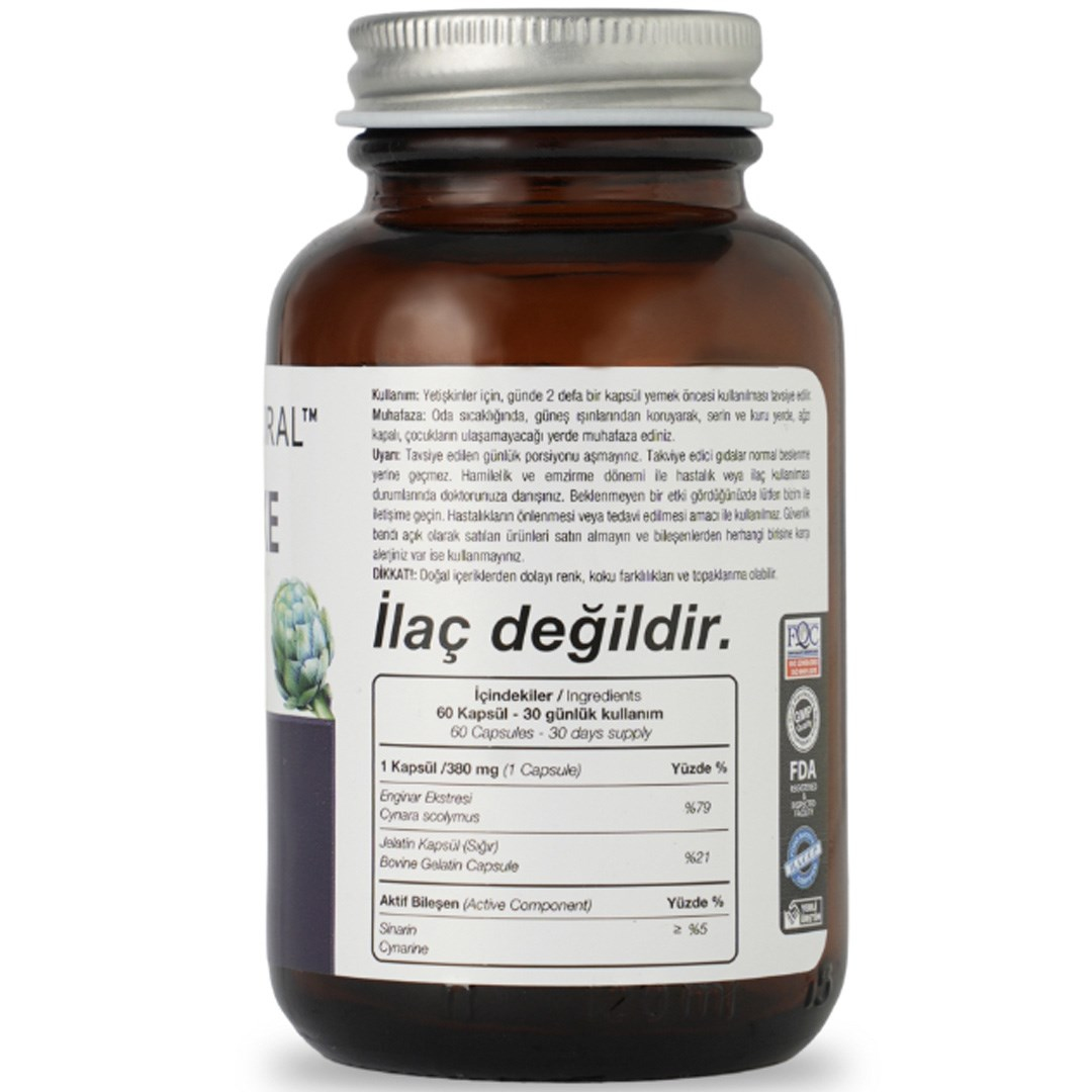 SPN  ARTICHOKE ENGİNAR EKSTRESİ 60 KAPSUL X 380MG