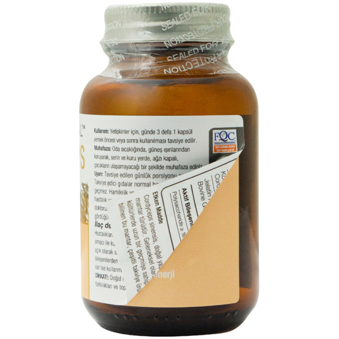 SPN  CORDYCEP KORDİSEP MANTAR EKSTRESİ 90 KAPSUL X 430MG
