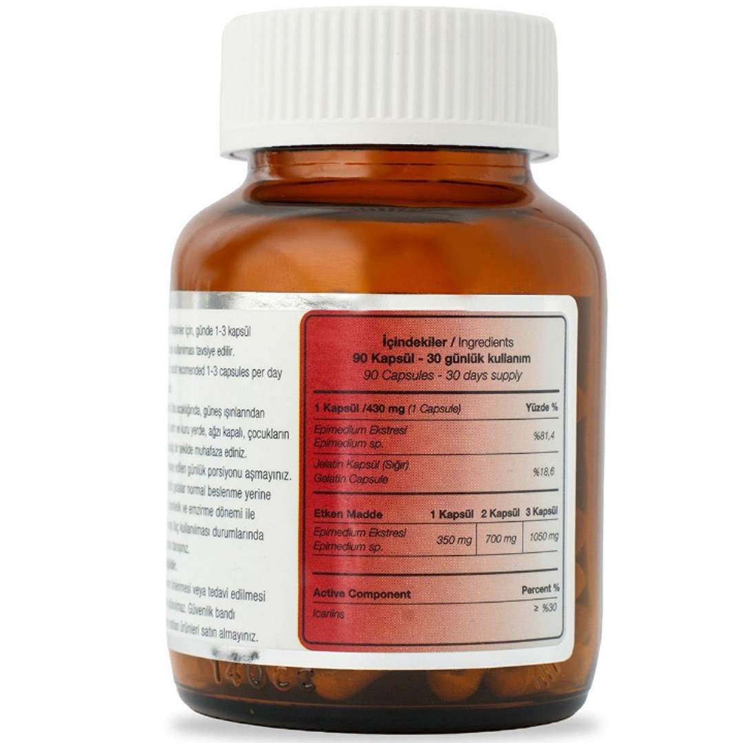SPN  EPIMEDIUM EPİMEDYUM EKSTRESİ 90 KAPSUL X 430MG