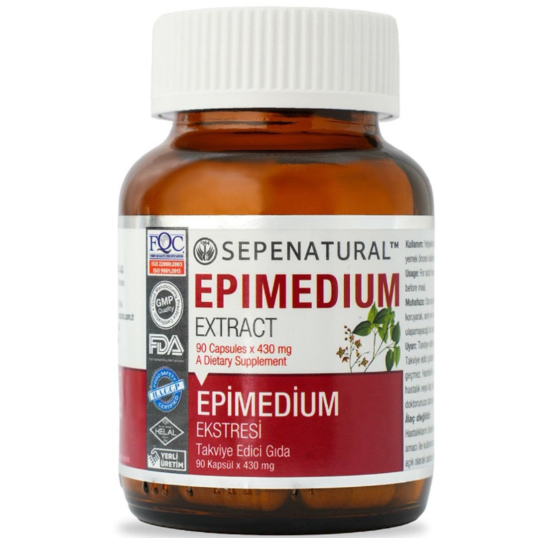 SPN  EPIMEDIUM EPİMEDYUM EKSTRESİ 90 KAPSUL X 430MG