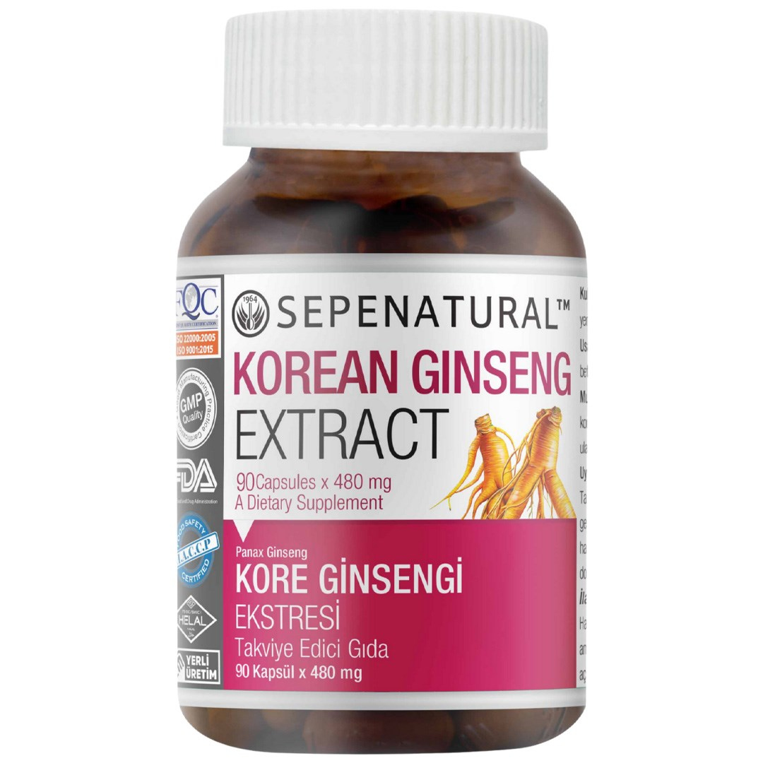 SPN  GINSENG KORE GİNSENG EKSTRESİ 90 KAPSUL X 480MG